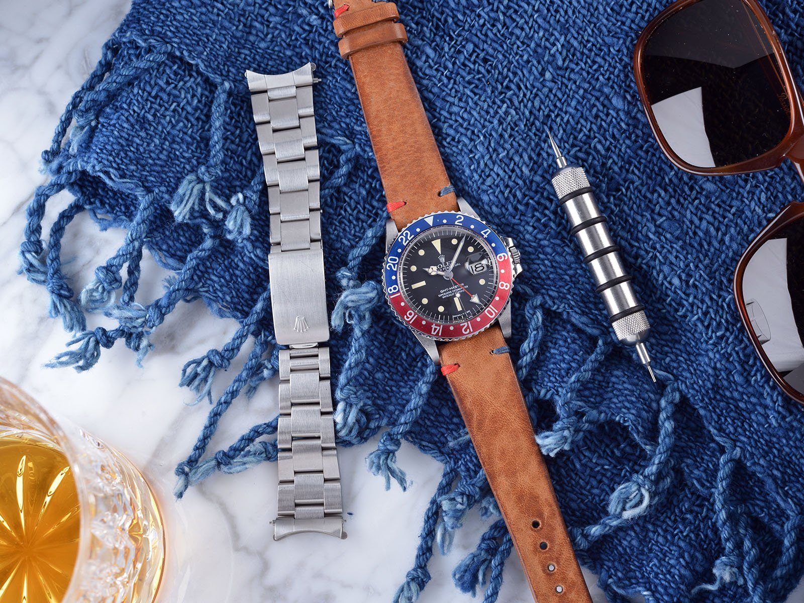 ROLEX 1675 RADIAL CURATED ‘ PAN AM PACK ‘