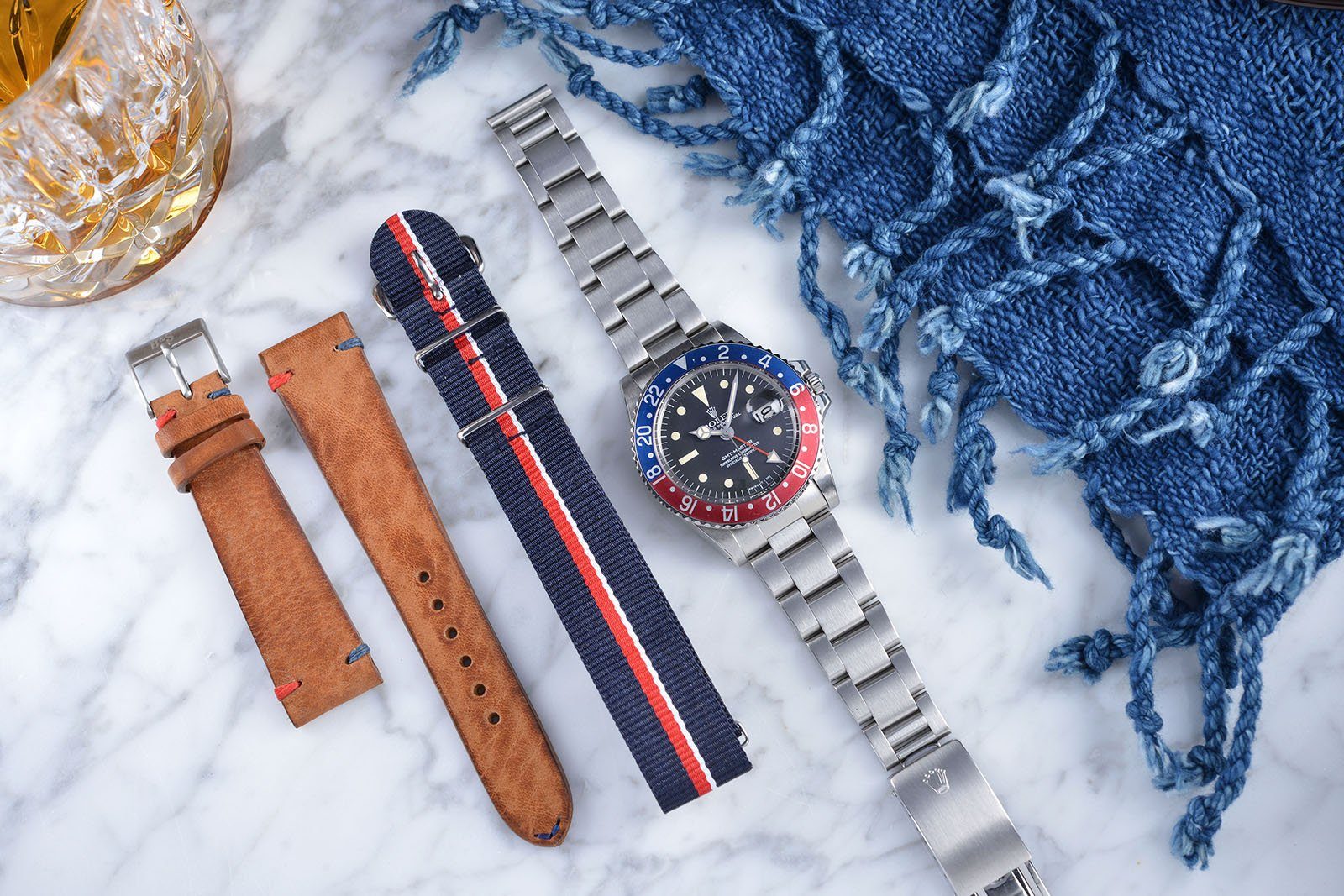 ROLEX 1675 RADIAL CURATED ‘ PAN AM PACK ‘