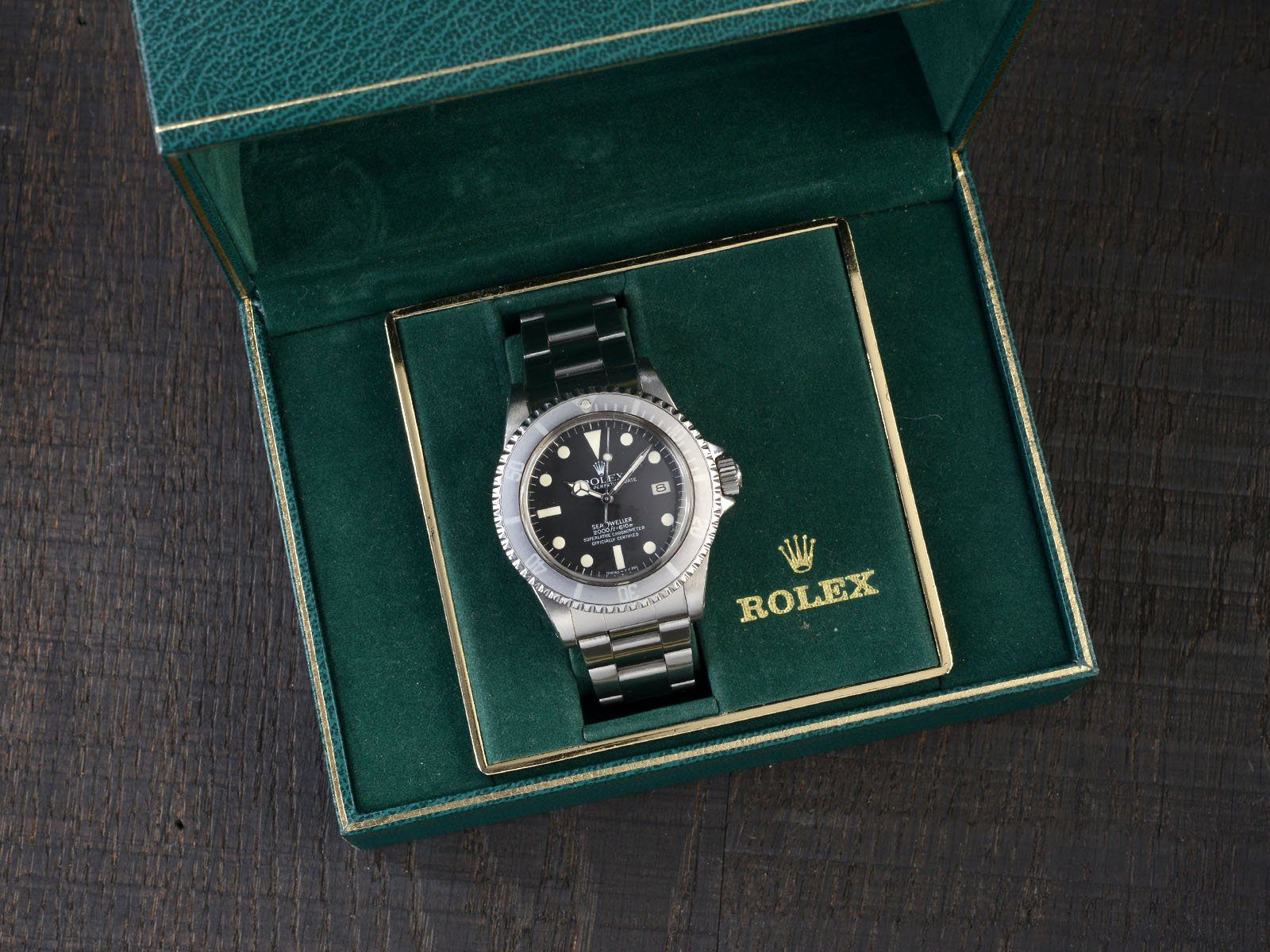 ROLEX 1665 SEADWELLER BIG WHITE B + P