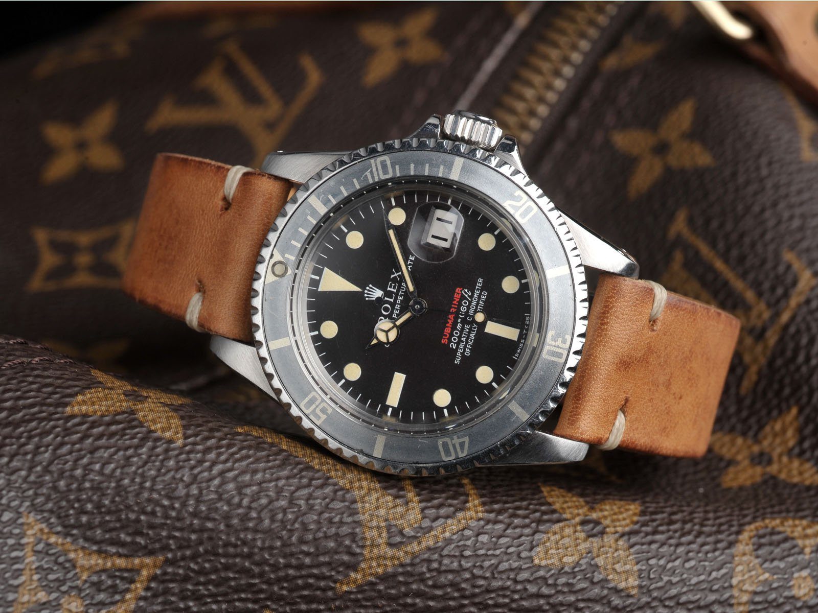 CURATED ROLEX 1680 MT.’S FIRST REDSUB B+P