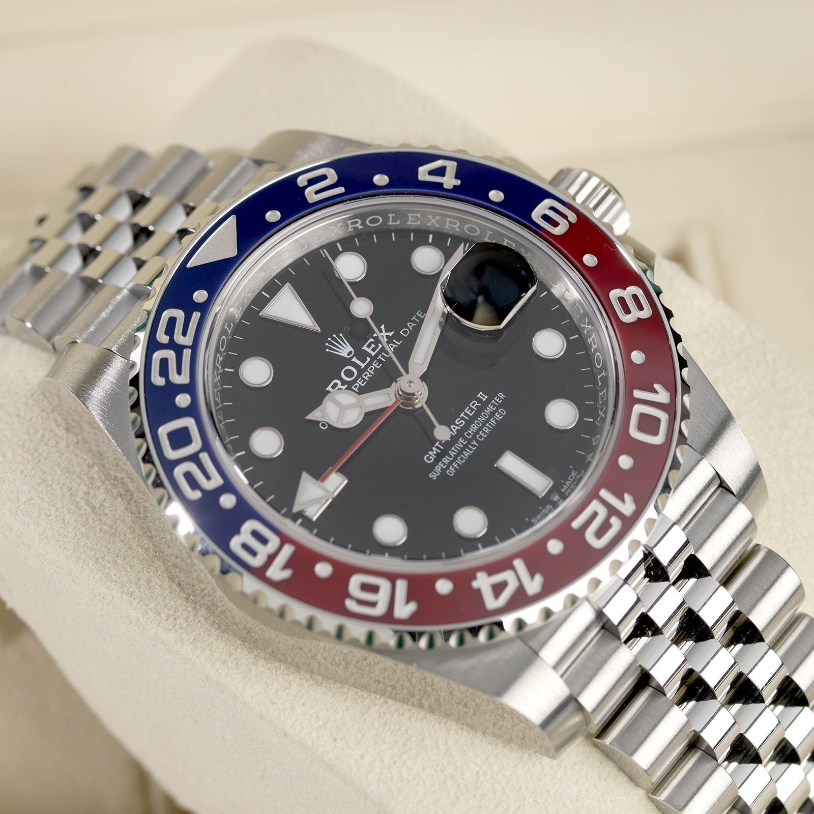 NEW Rolex 126710 BLRO GMT Master II