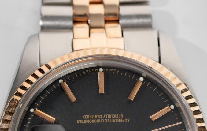 Rolex Datejust Two Tone ‘Rose’ Gold 1601