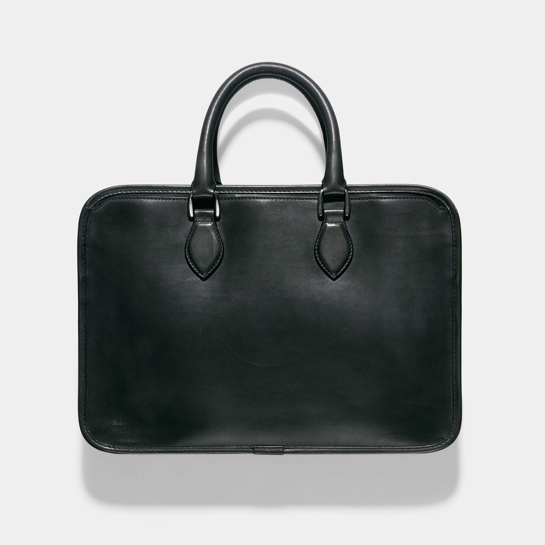 Berluti Un Jour Dark Green Venezia Leather Briefcase