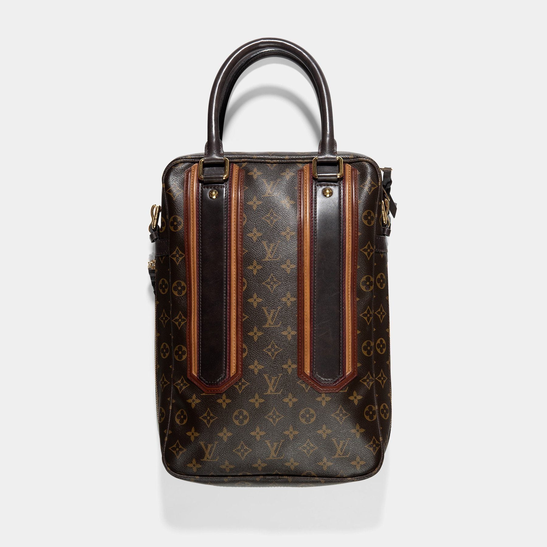 Louis Vuitton Monogram Bequia Porte Document Vertical Bag