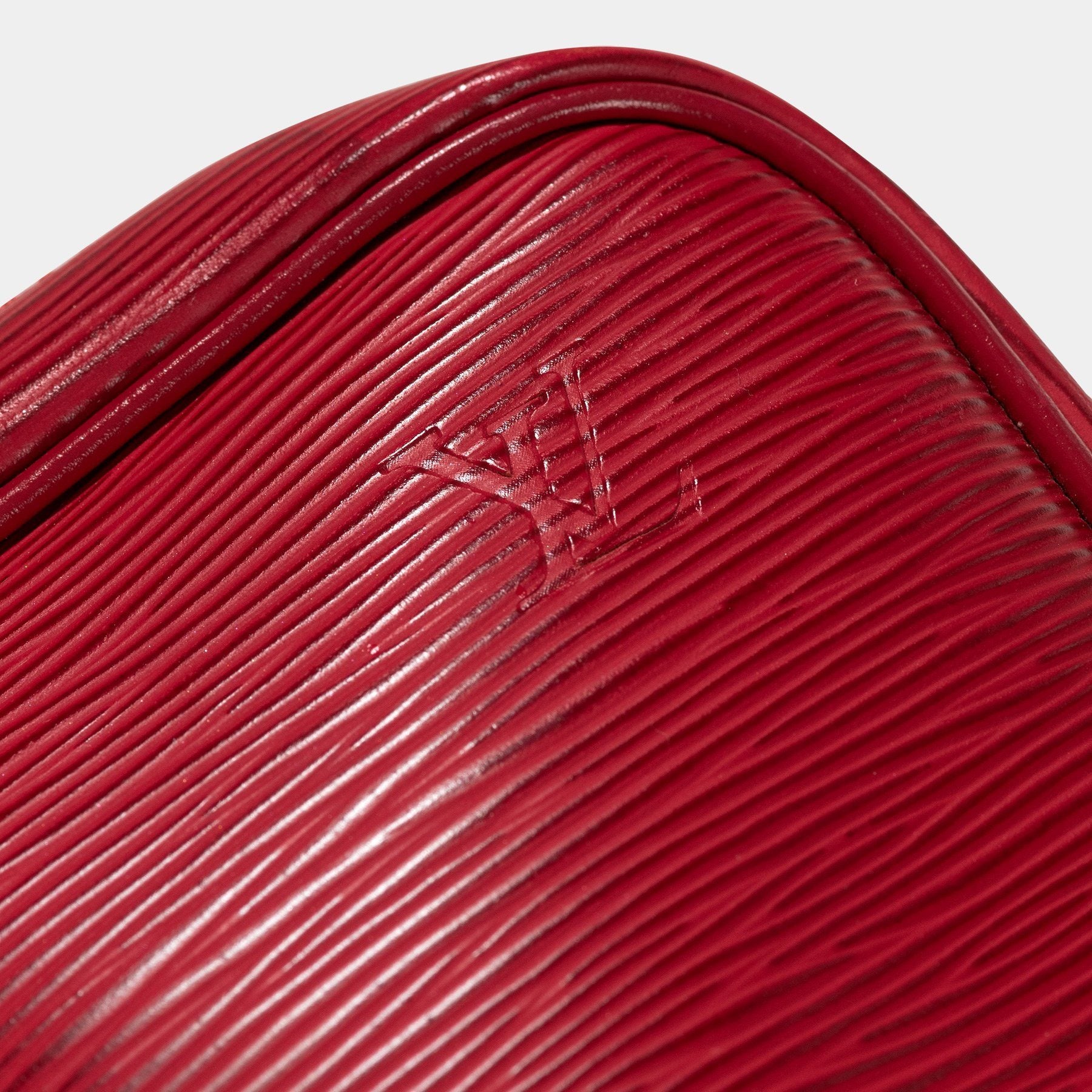 Louis Vuitton Red Epi Leather Business Bag