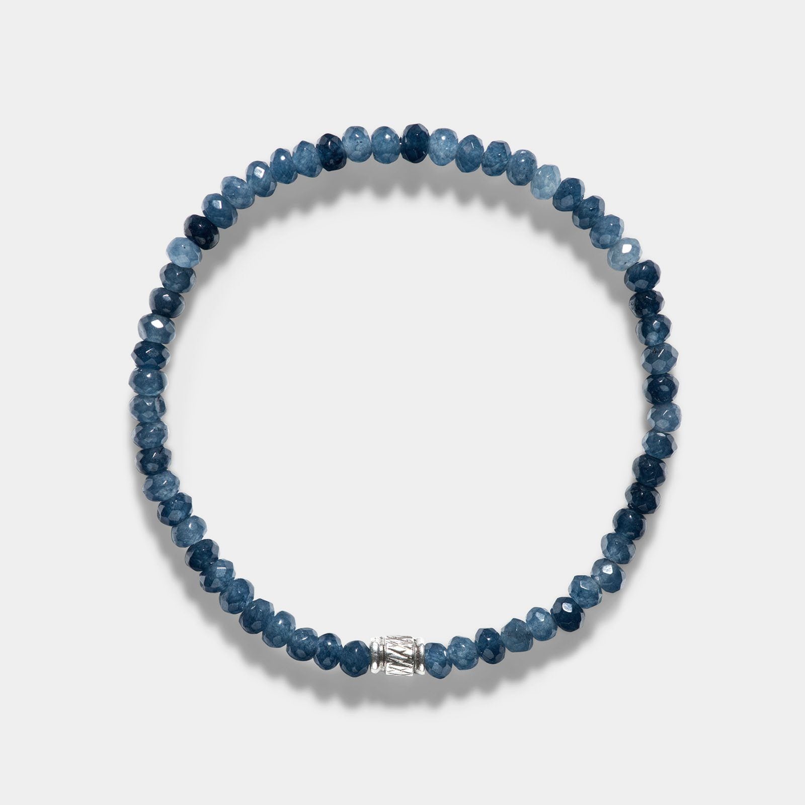 Oskar Gydell Blue Malaysian Jade Bracelet