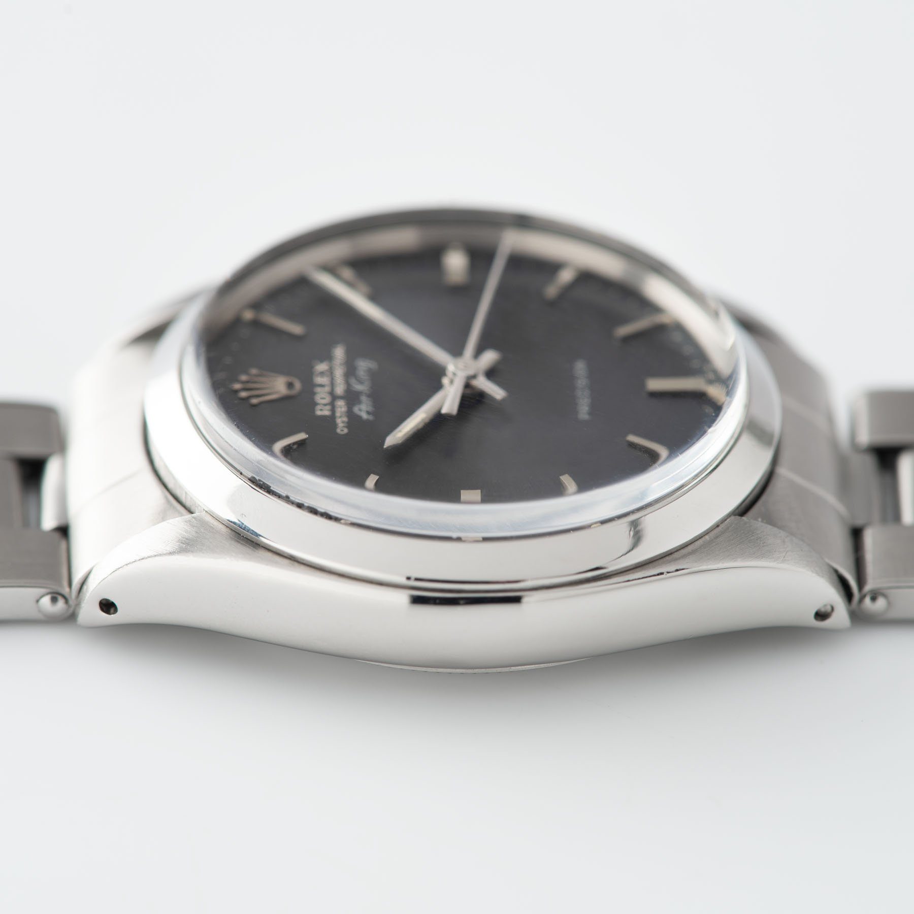 Rolex Air King Ref 5500 Grey Soleil Dial