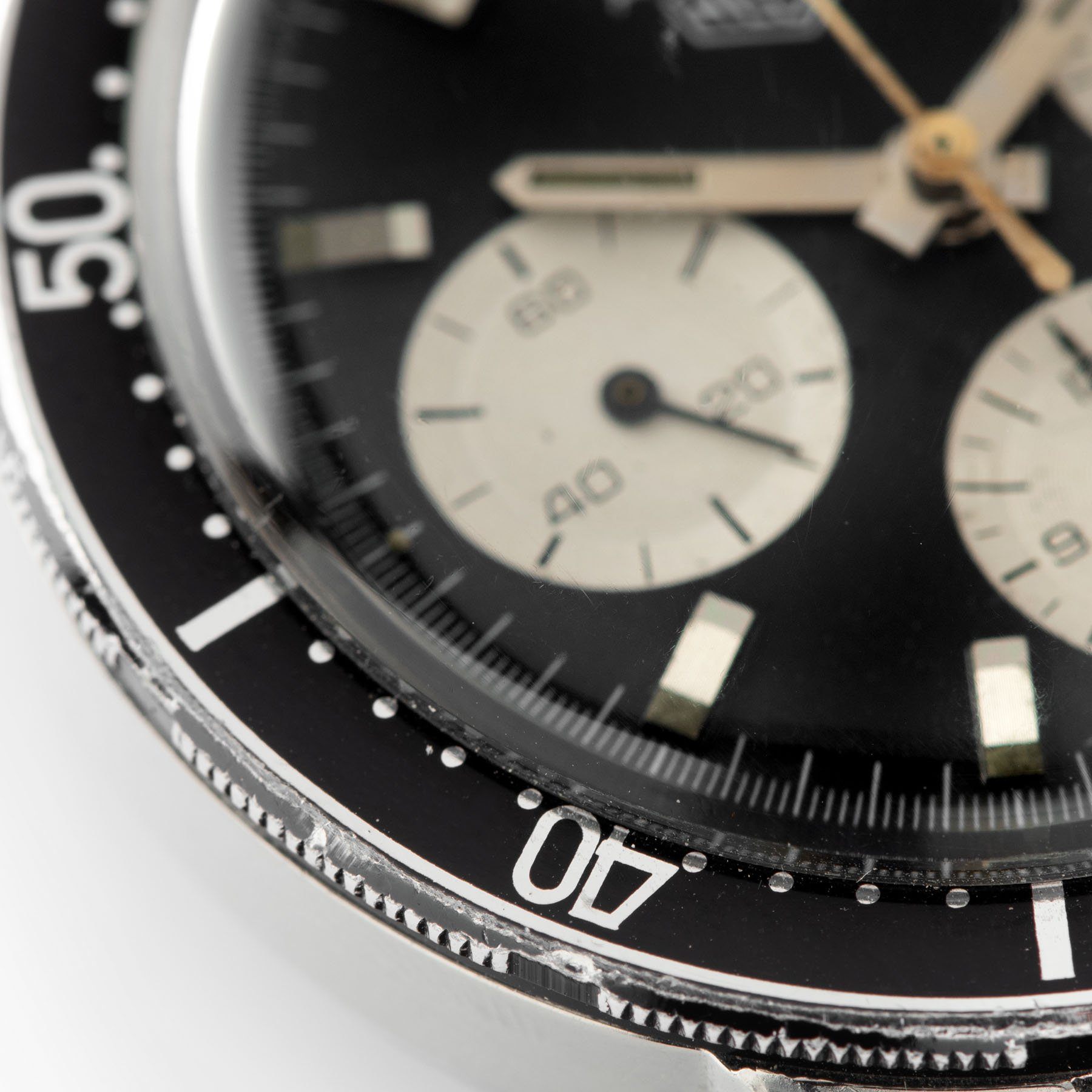 Heuer Autavia 2446 Reverse Panda Dial