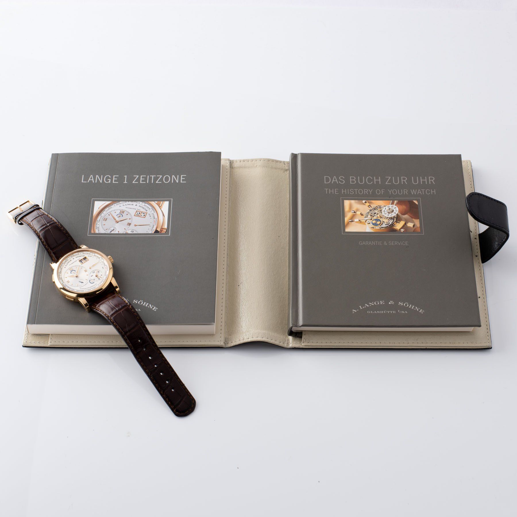 A. Lange & Söhne Lange 1 Time Zone Pink Gold