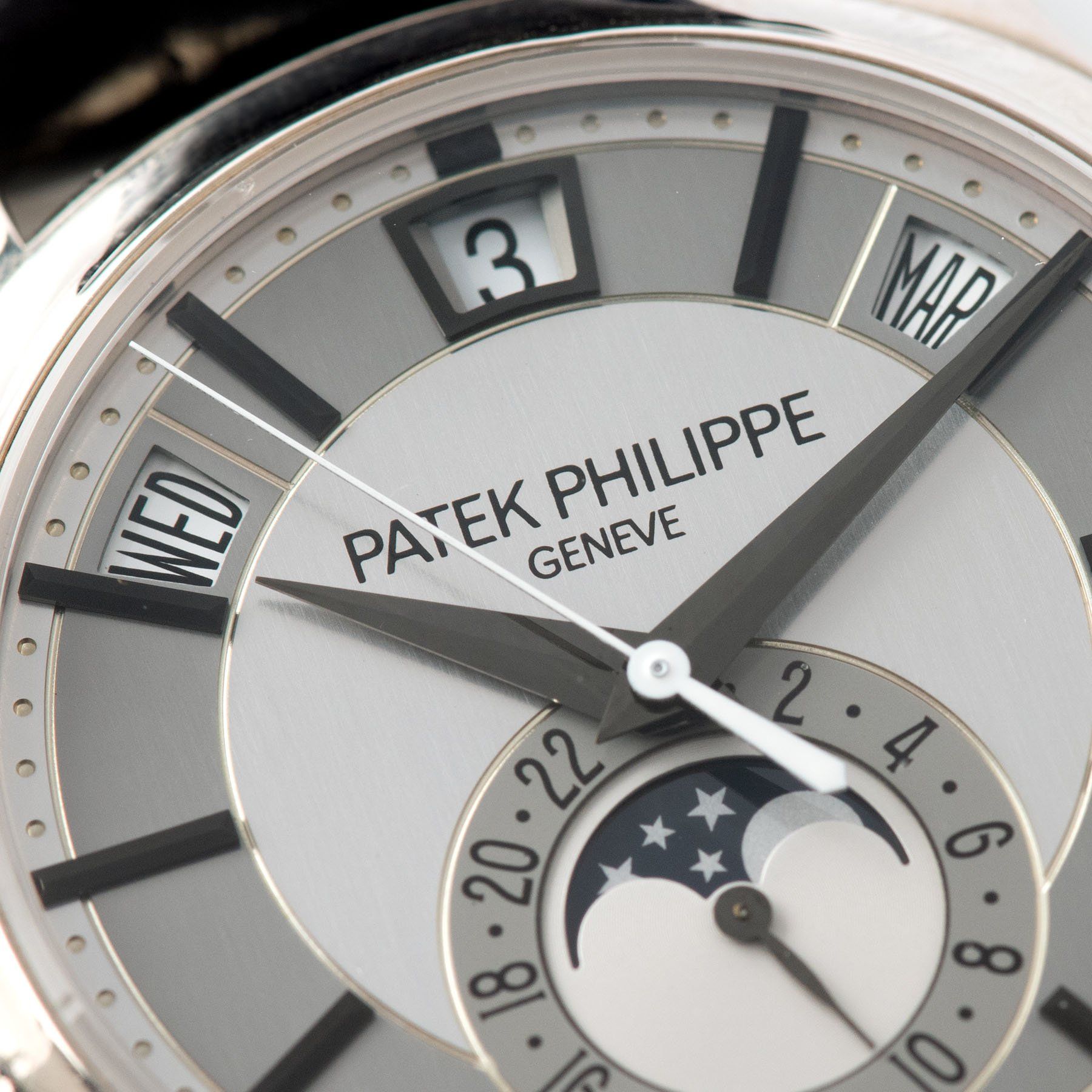 Patek Philippe Annual Calendar White Gold Reference 5205