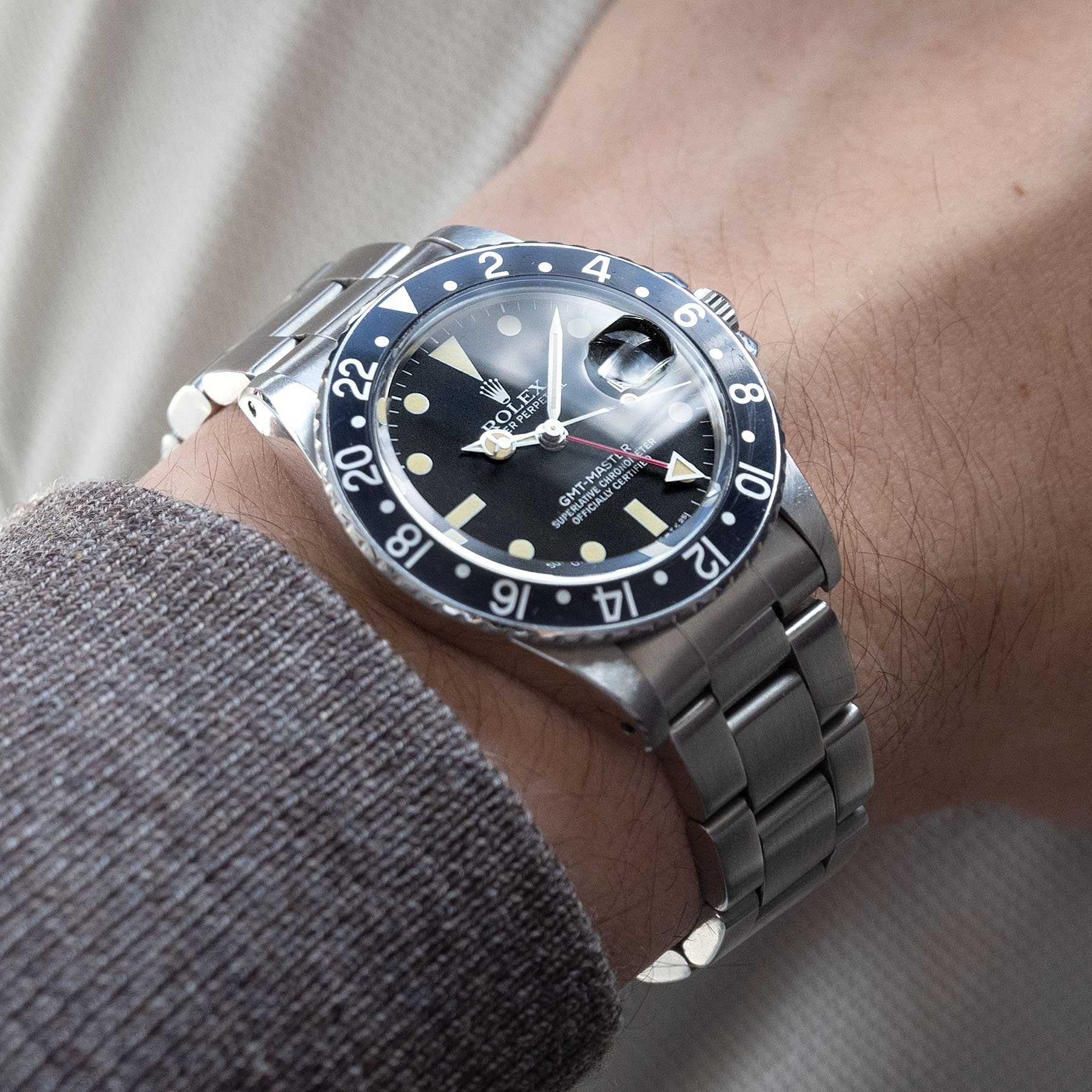 Rolex Gmt master 16750 matte dial 