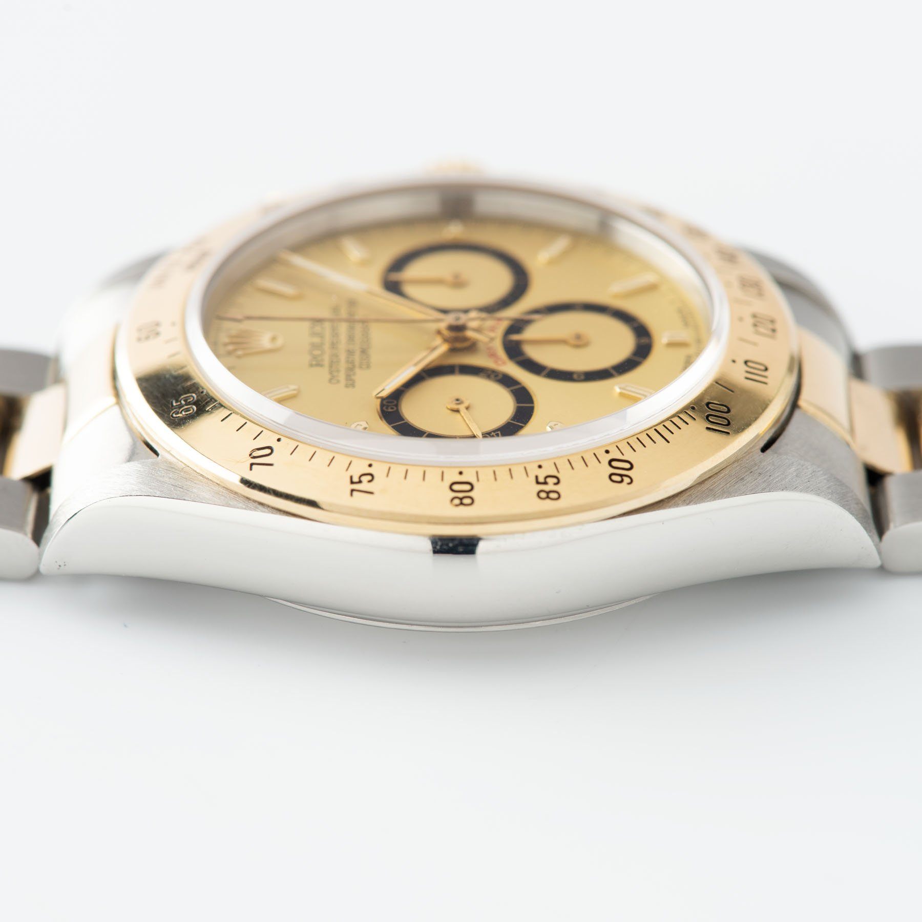 Rolex Daytona 16523 Champagne Four Line Dial