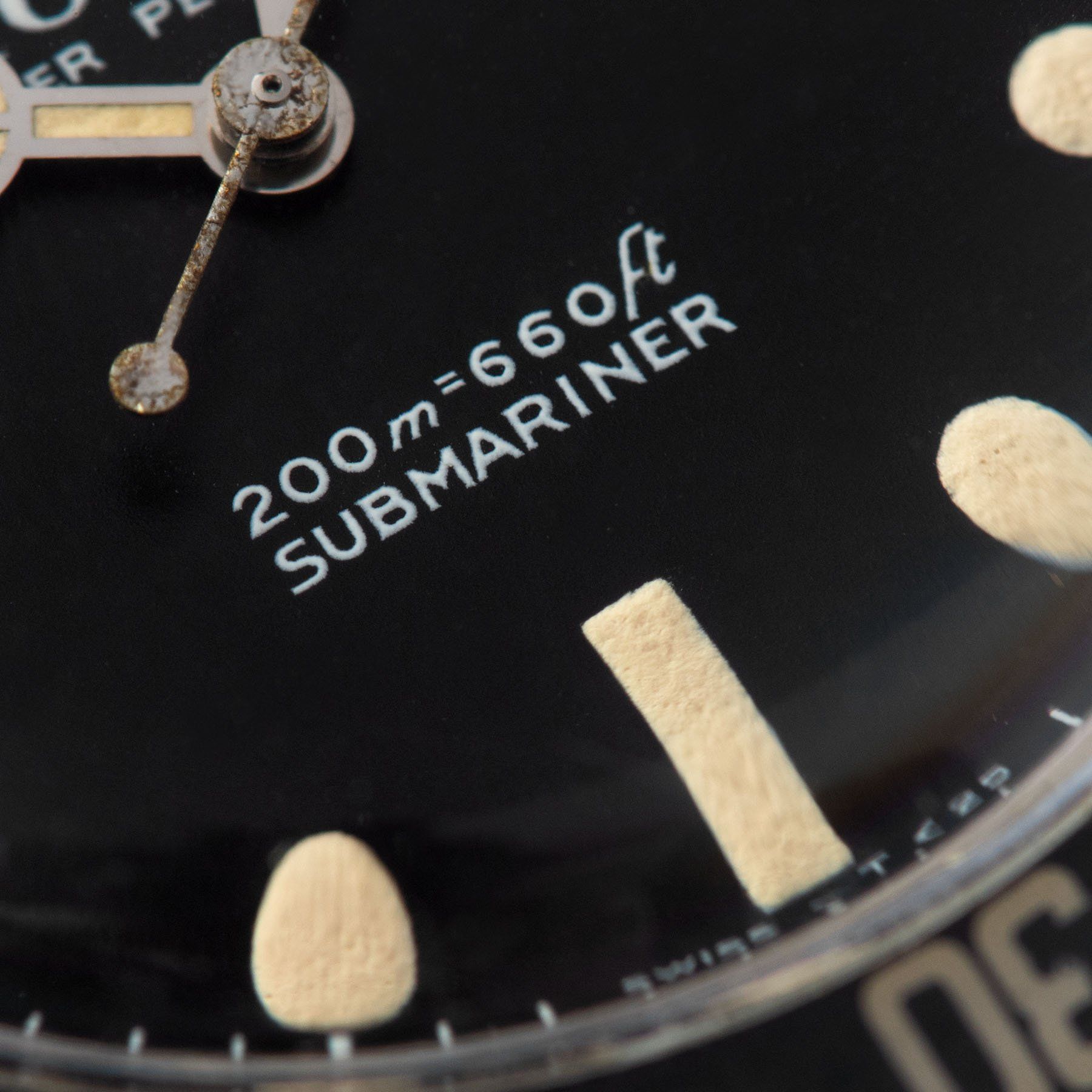 Rolex Submariner Metres First 5513