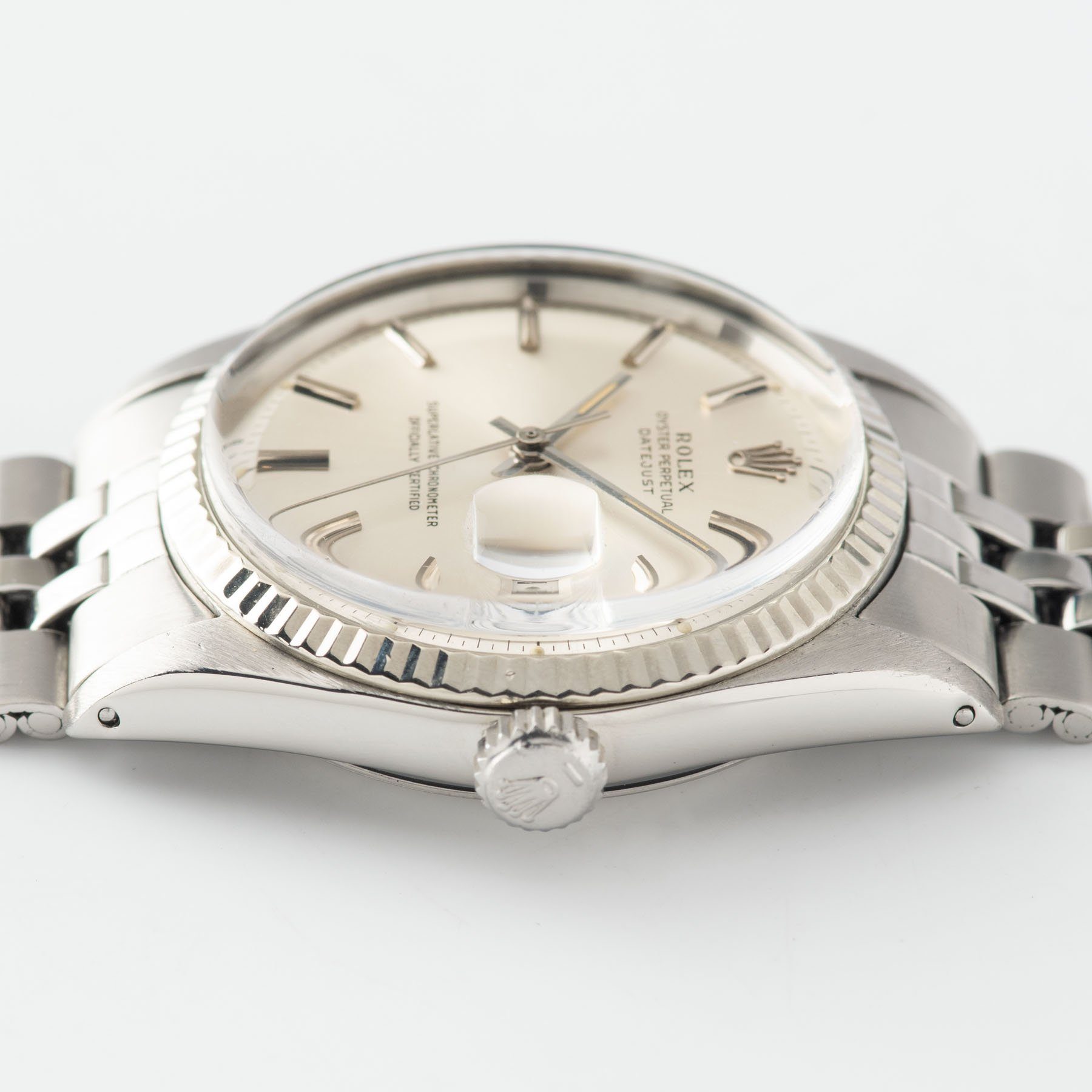 Rolex Datejust Steel 1601 with Silver Sigma Dial