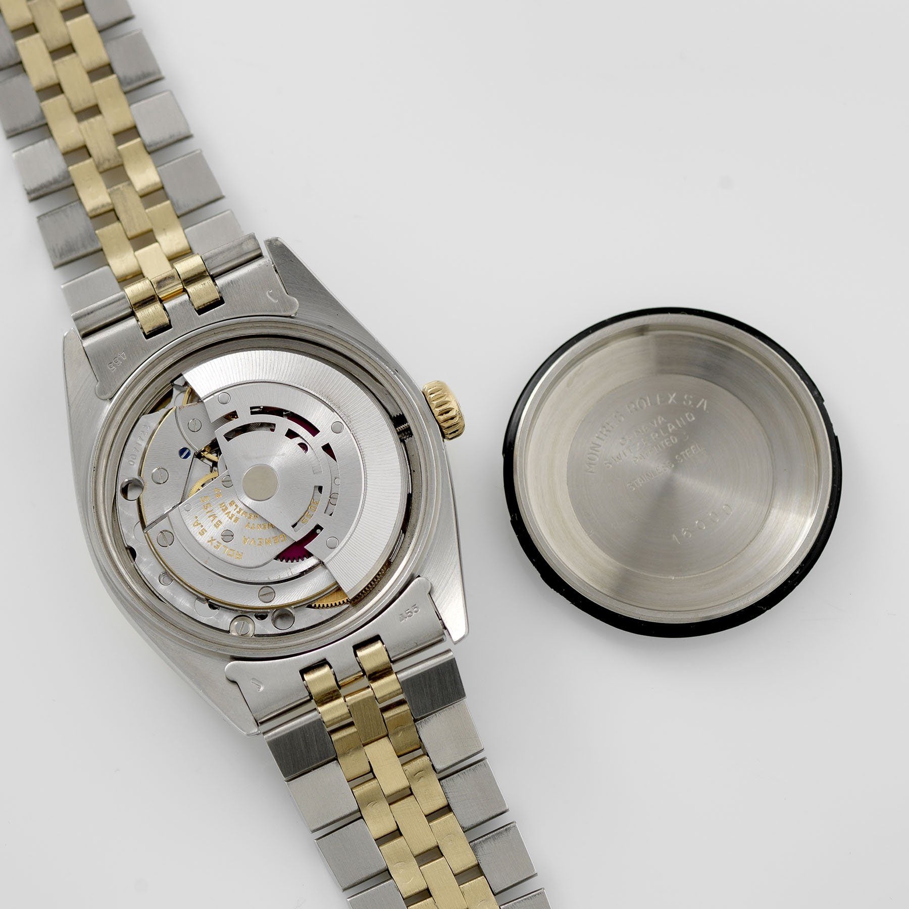 Rolex Datejust Steel and Gold 16013 Champagne Dial