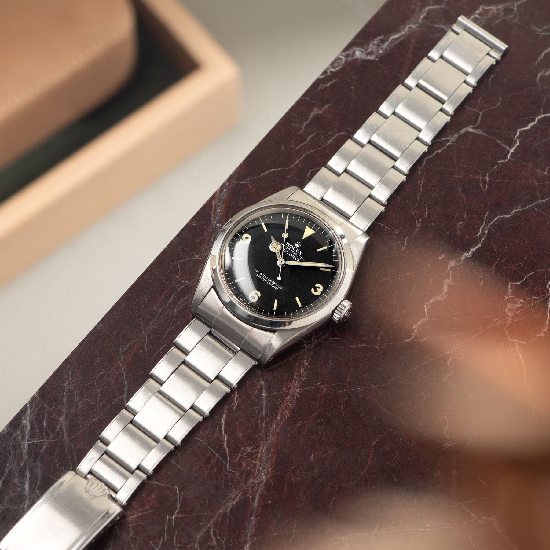 Rolex Explorer Reference 1016 Frog Foot Dial 