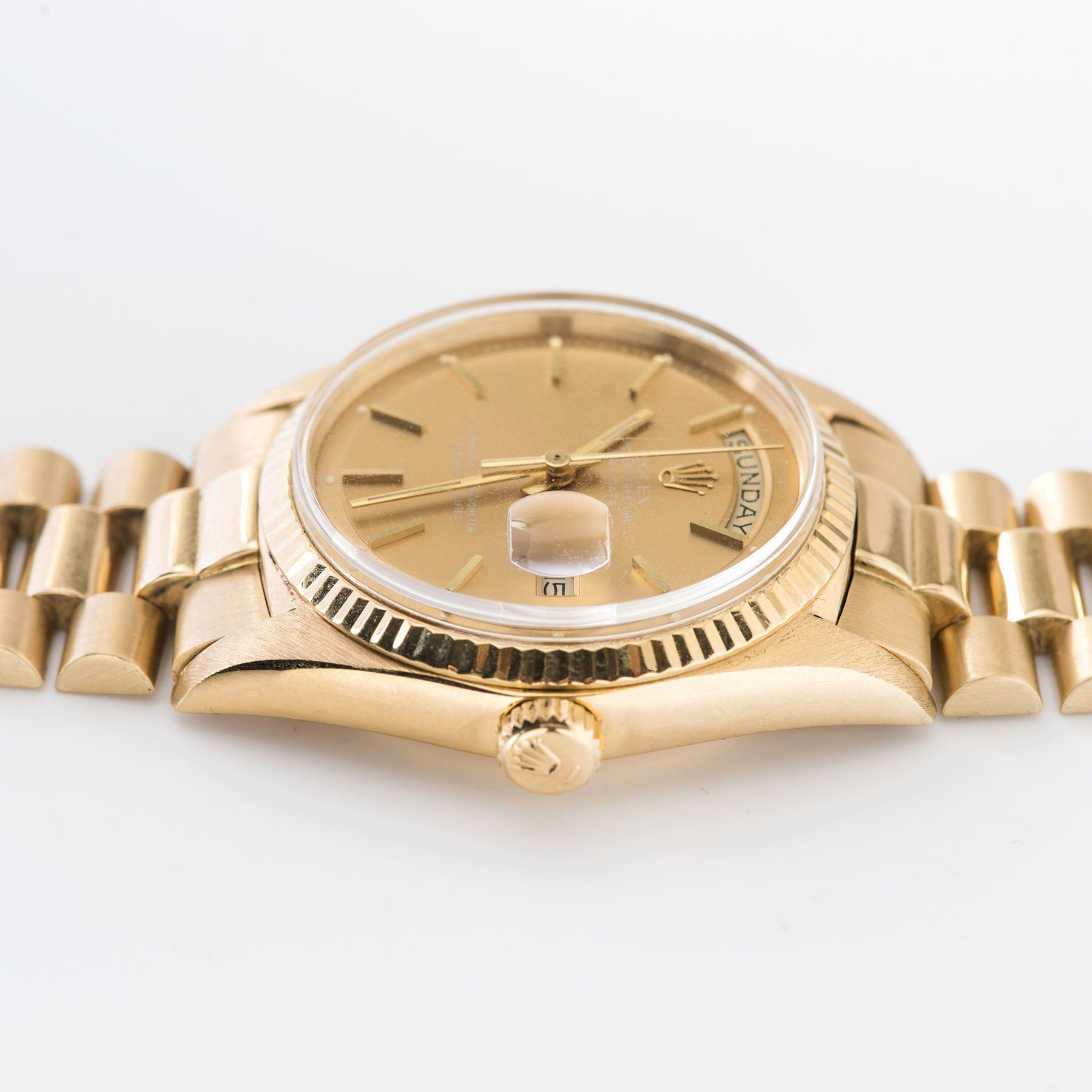 Rolex Day Date Yellow Gold Havana Dial 1803