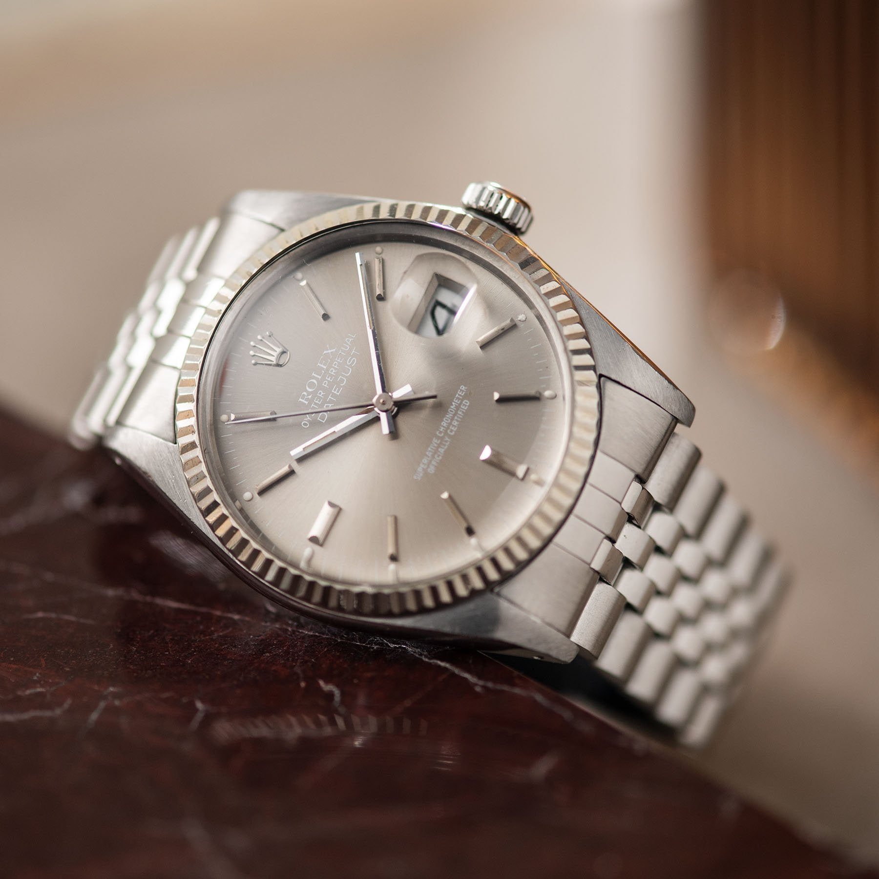 Rolex Datejust 16014 Taupe Dial