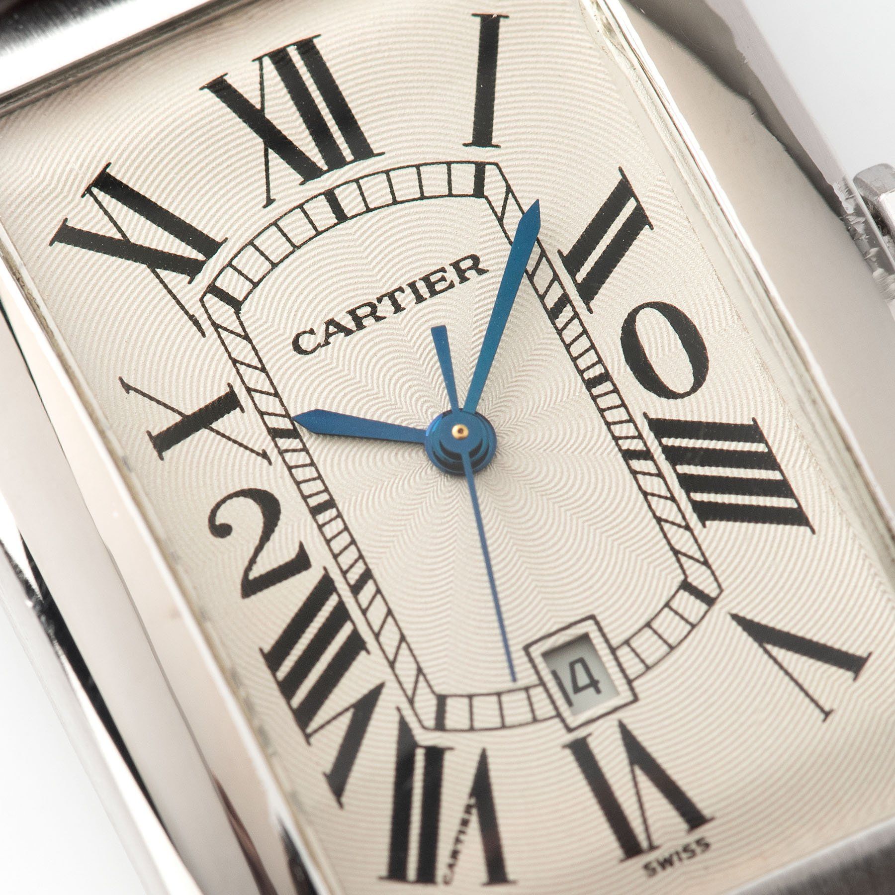 Cartier Tank Americaine White Gold Ref 1741