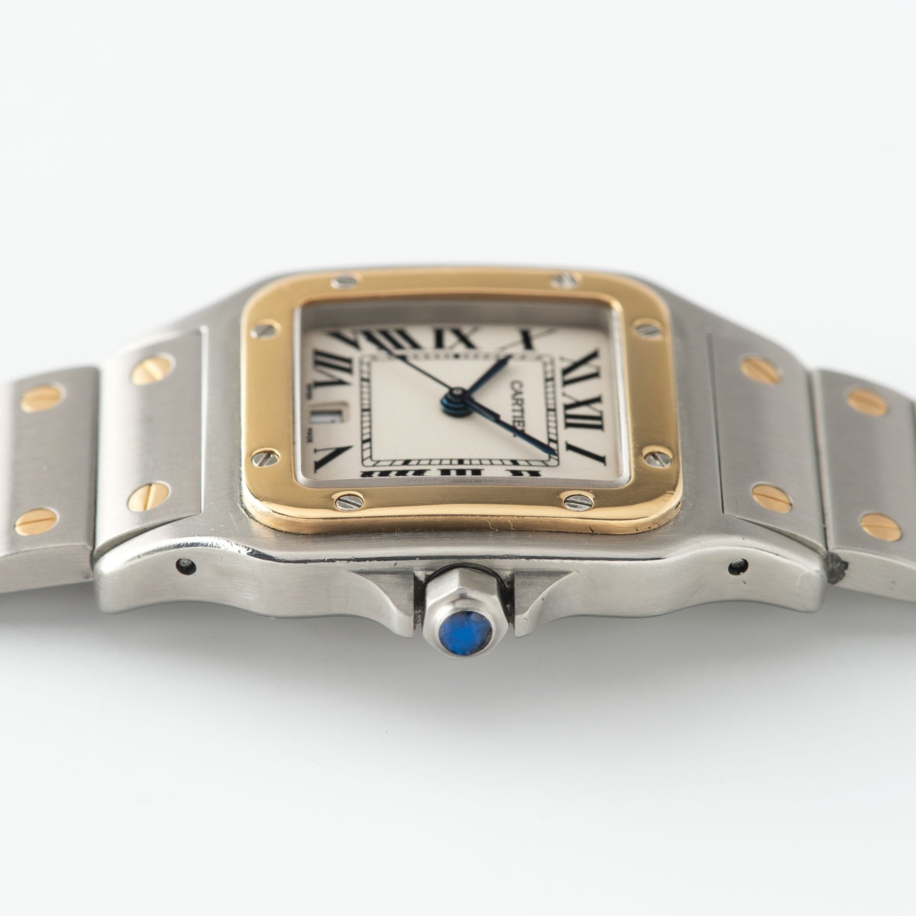 Cartier Santos Steel and Gold Reference 1566