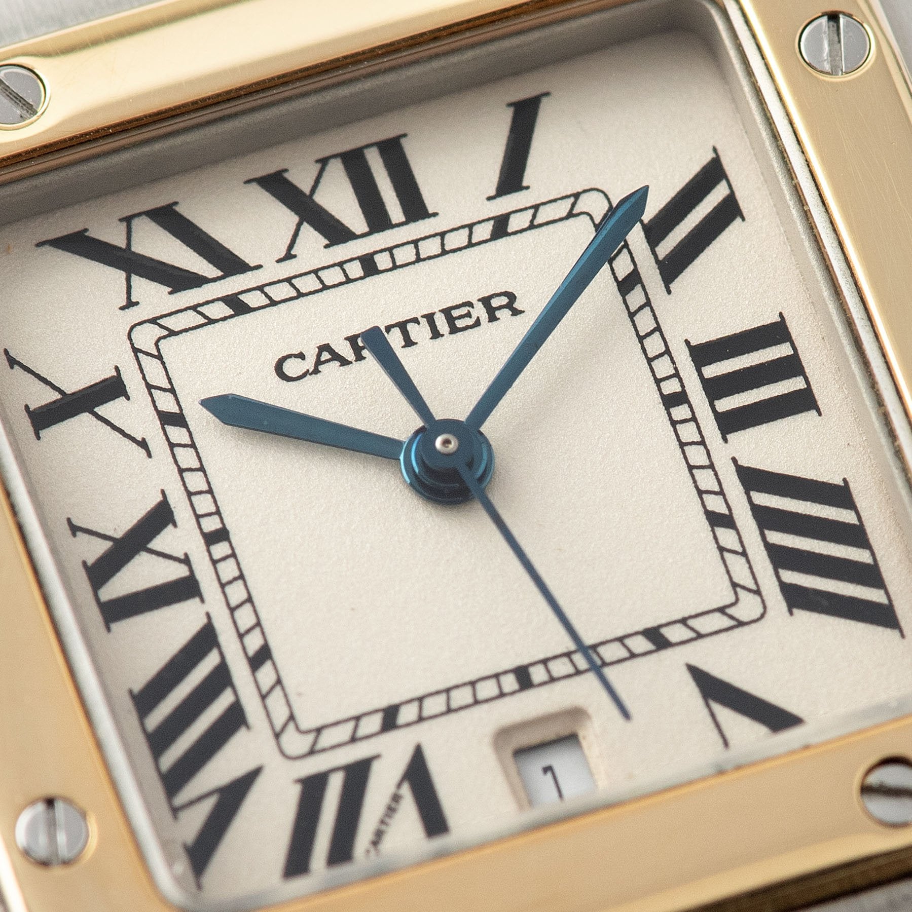 Cartier Santos Steel and Gold Reference 1566