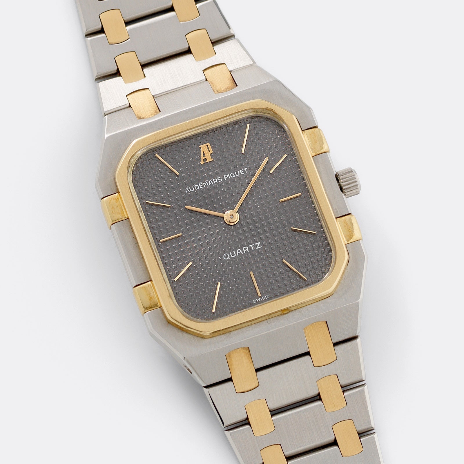 Audemars Piguet Royal Oak Rectangular Steel and Gold 6005