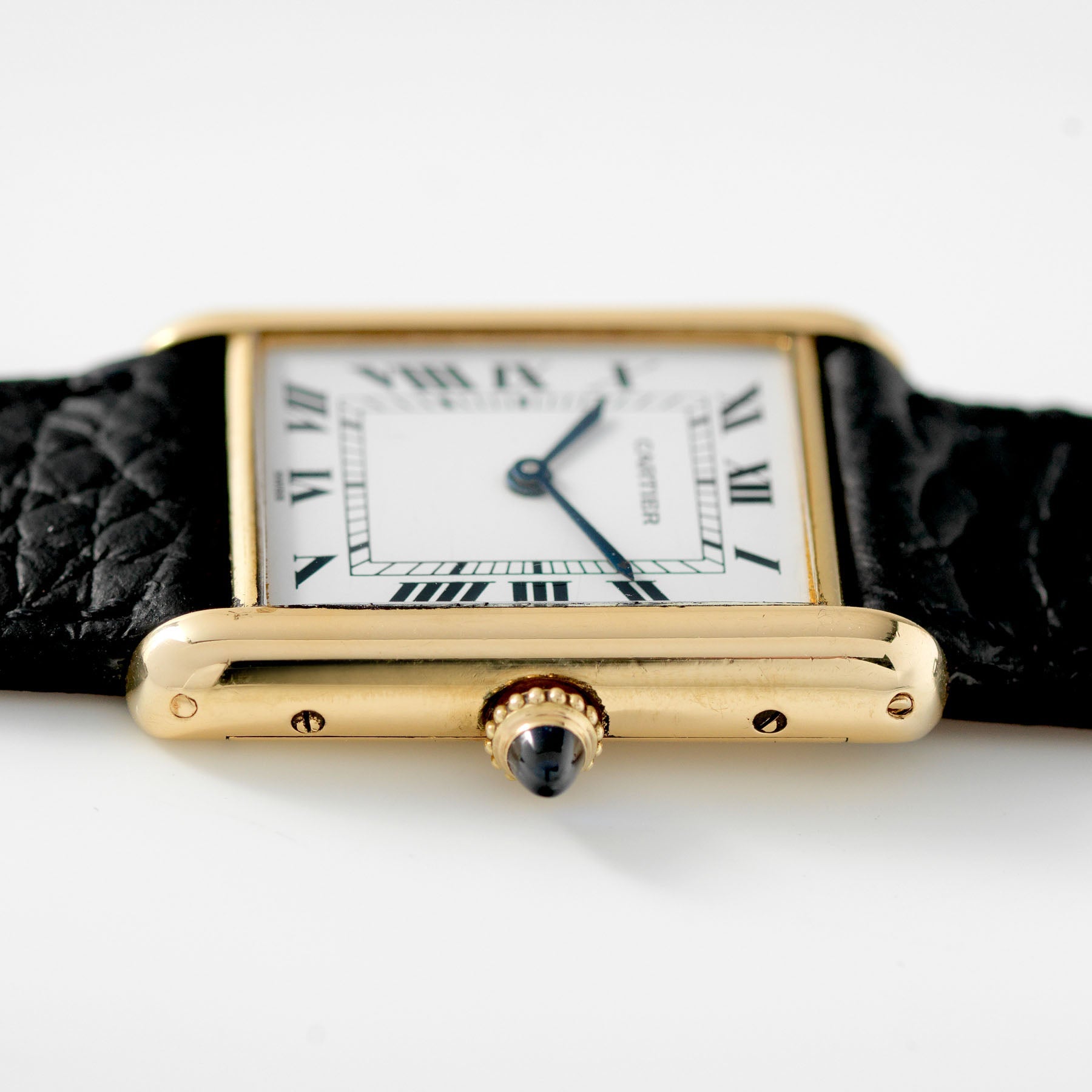 Cartier Tank Louis 18kt Yellow Gold Mechanical Movement 1970s