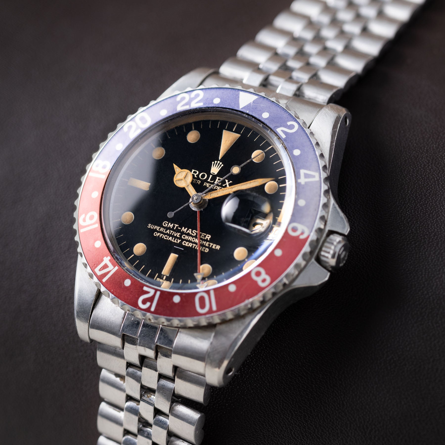 Rolex 1675 GMT-Master Gilt Underline Dial