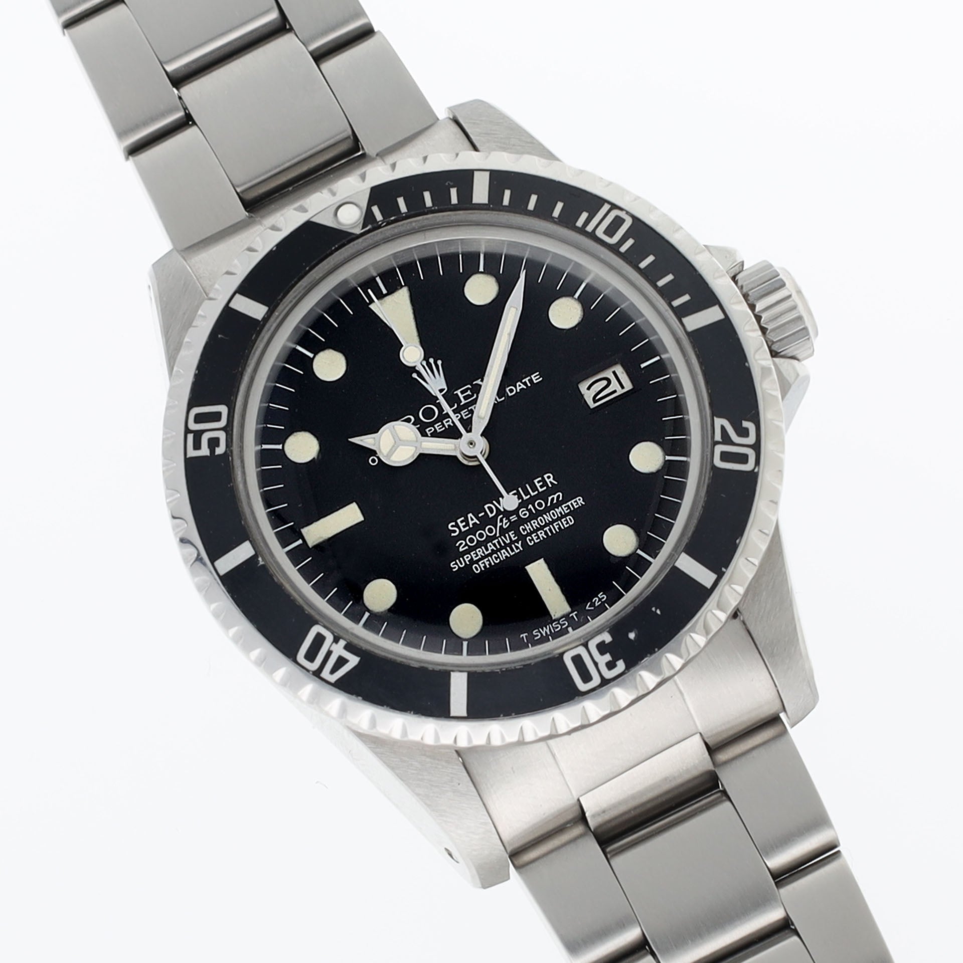 Rolex Seadweller 1665 Rare Stunning Rail Dial