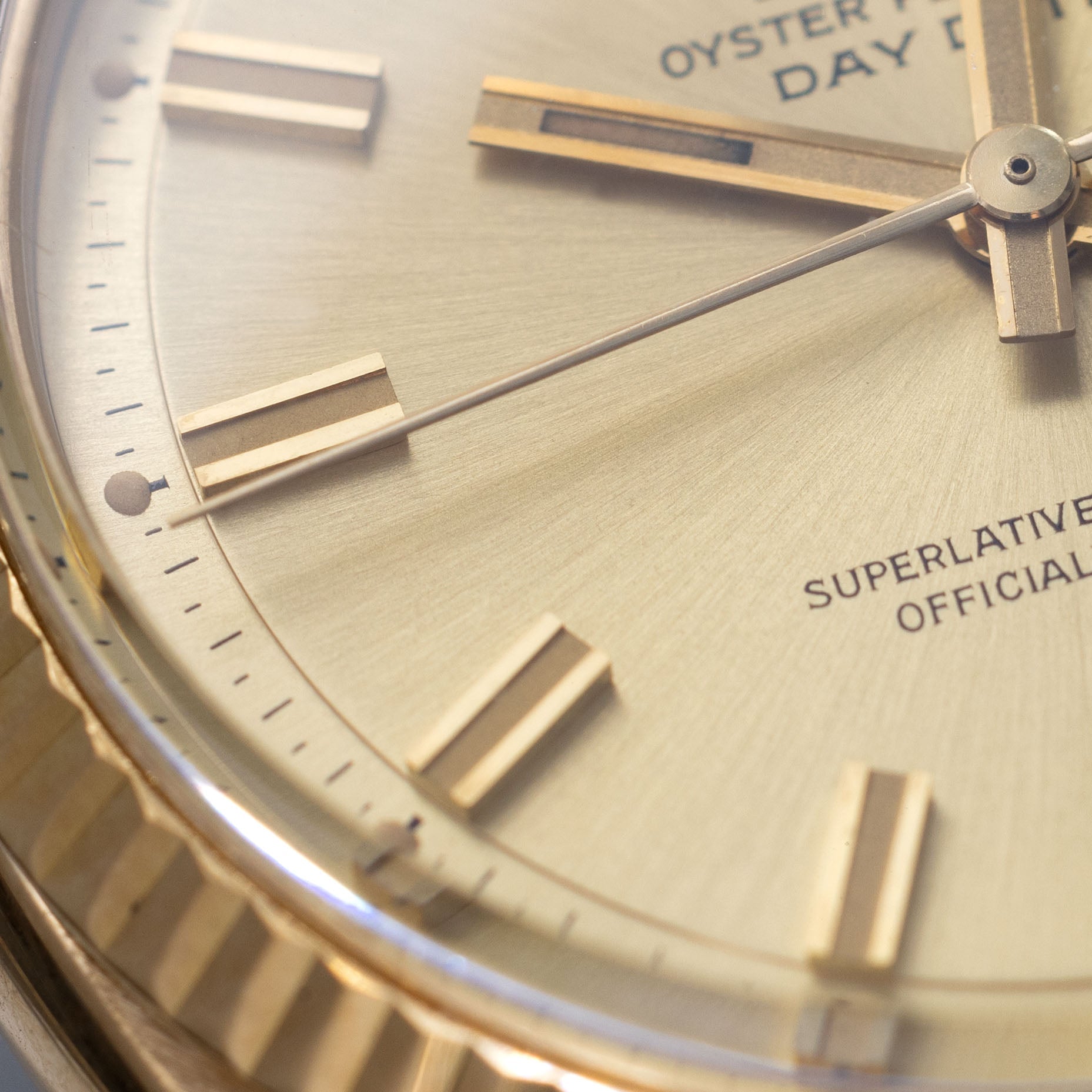 Rolex Day-Date 1803 Yellow Gold Wide Boy Dial 