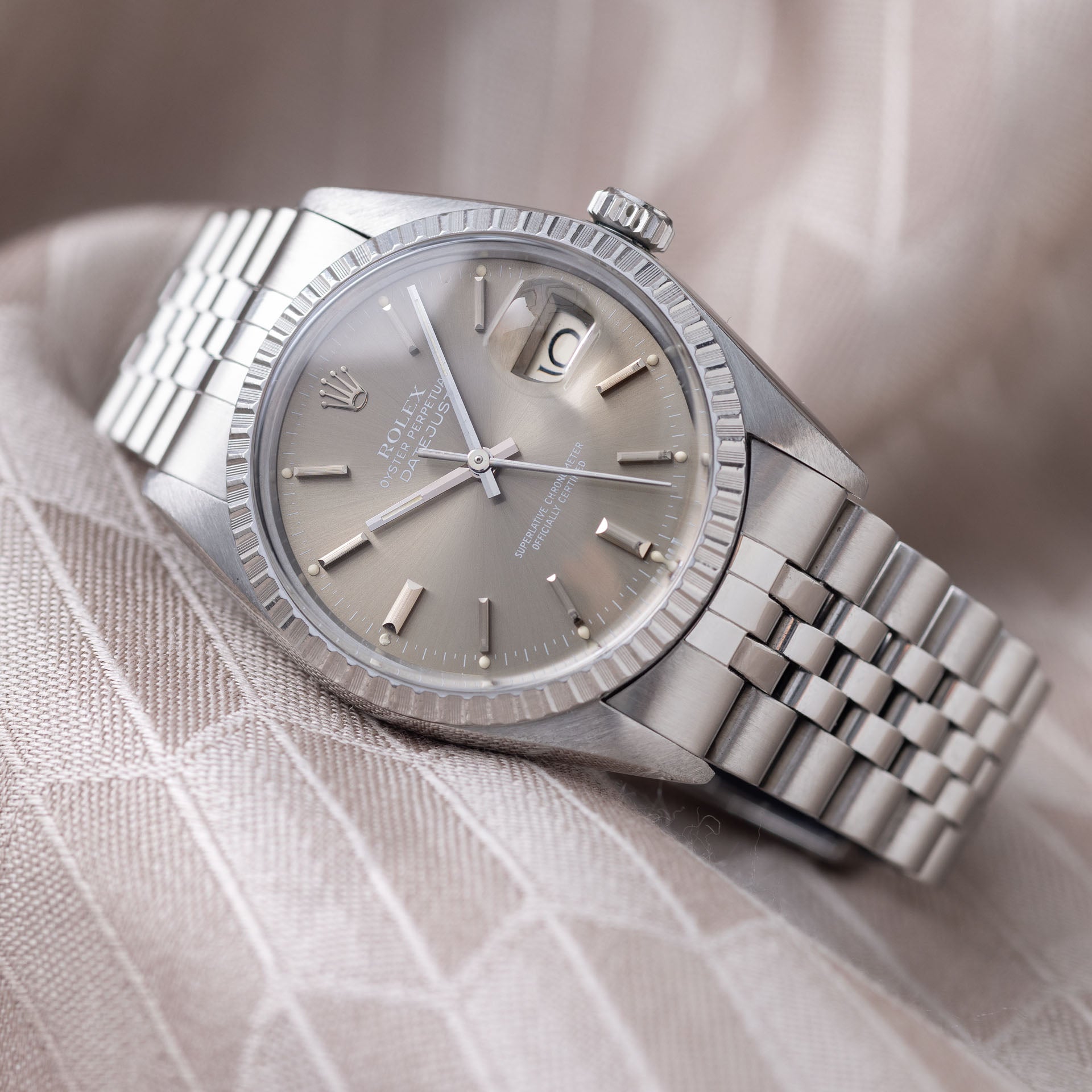 Rolex Datejust 16030 Grey Dial