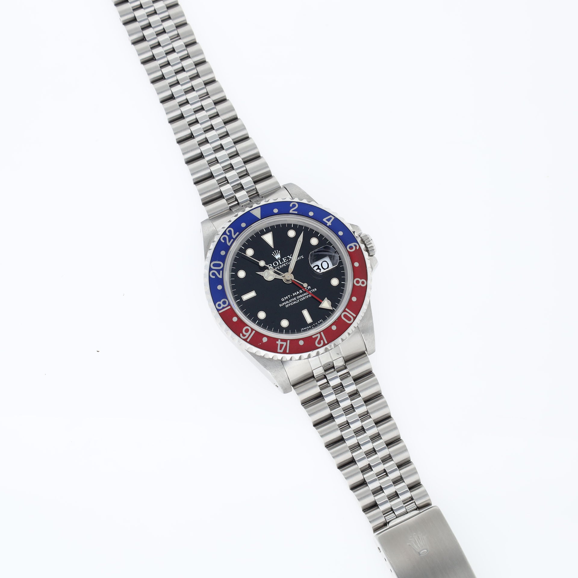 Rolex GMT-Master 16700 Tritium Dial Faded Pepsi Bezel