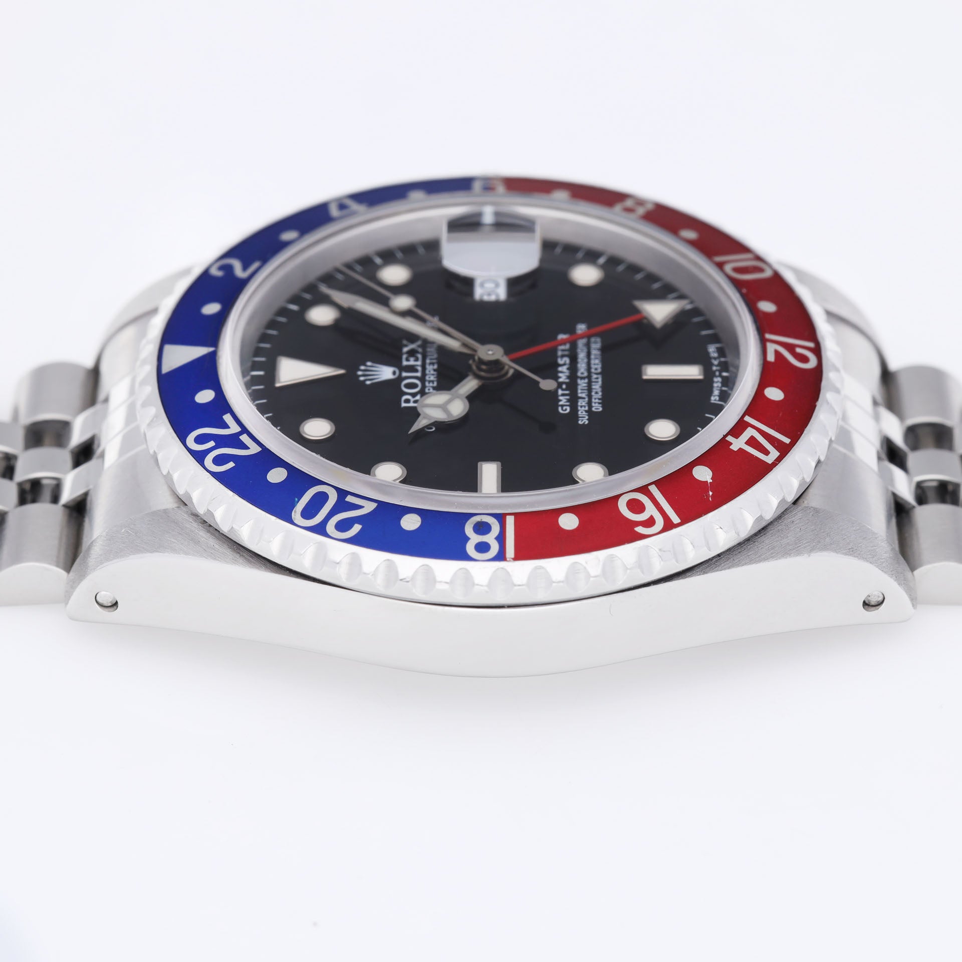 Rolex GMT-Master 16700 Tritium Dial Faded Pepsi Bezel