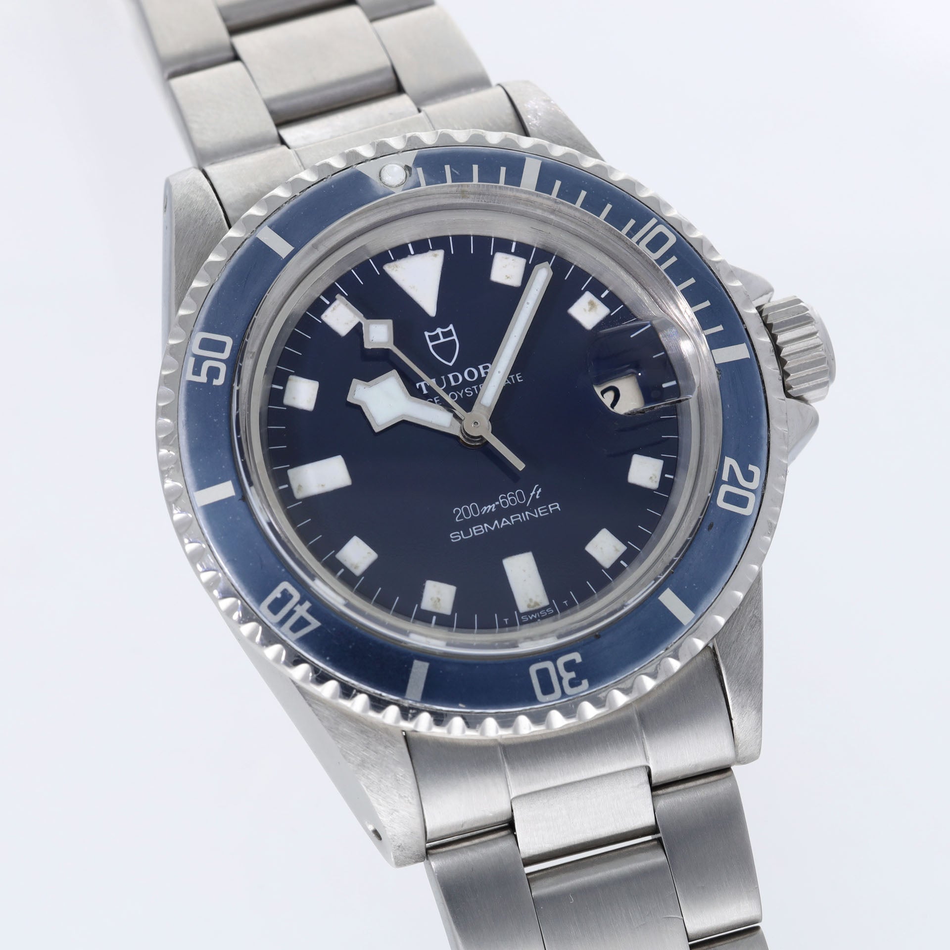 Tudor Submariner Date 9411/0 Blue Snowflake Faded bezel