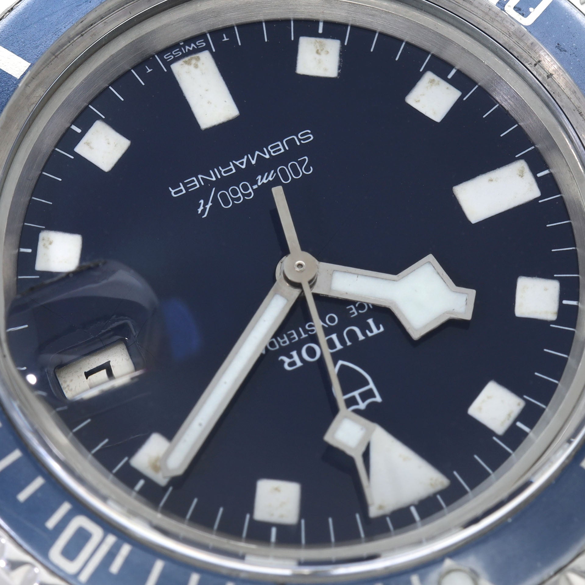 Tudor Submariner Date 9411/0 Blue Snowflake Faded bezel