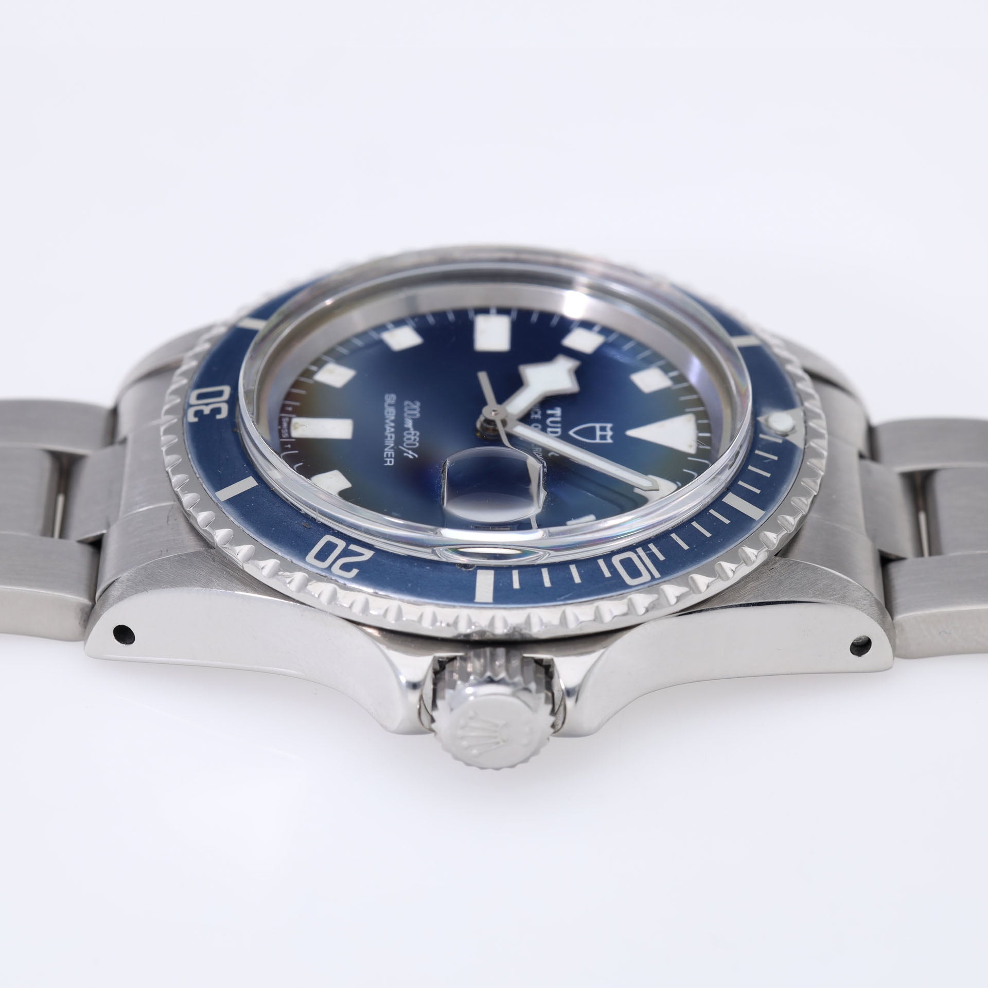 Tudor Submariner Date 9411/0 Blue Snowflake Faded bezel