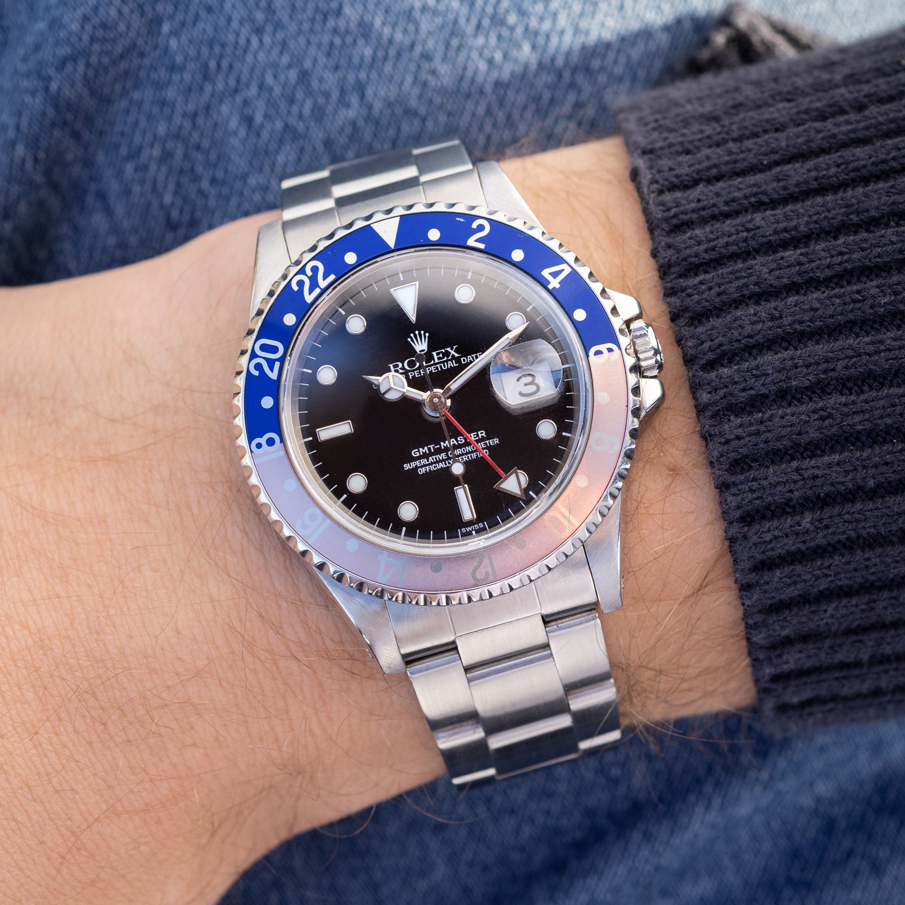 Rolex gmt master outlet 16700