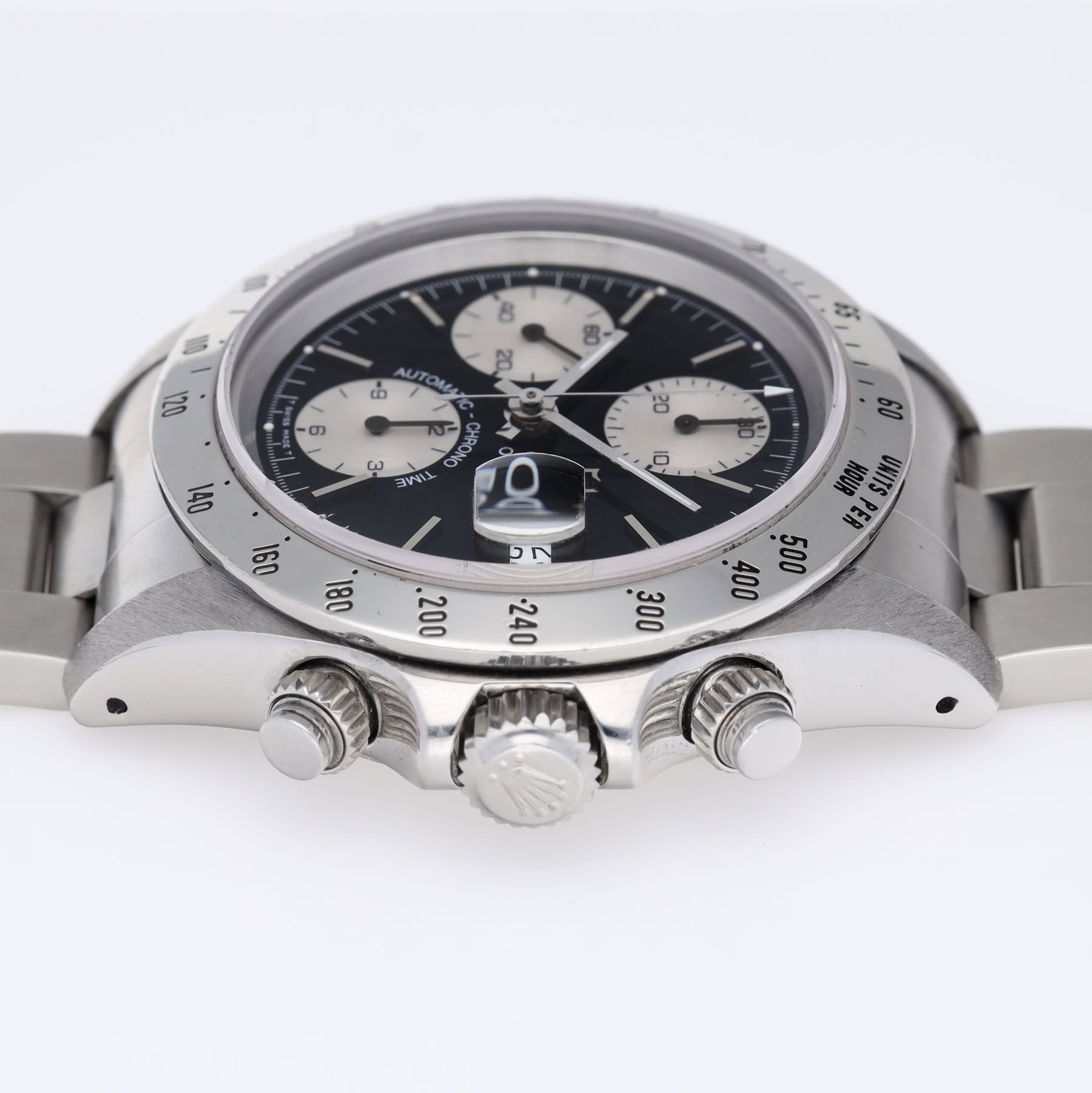 Tudor Prince Date Chronograph Black Dial Ref 79280