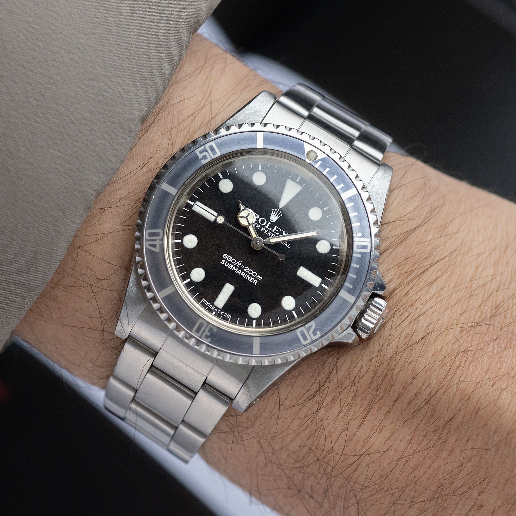 Rolex Submariner ref 5513 Maxi MK1