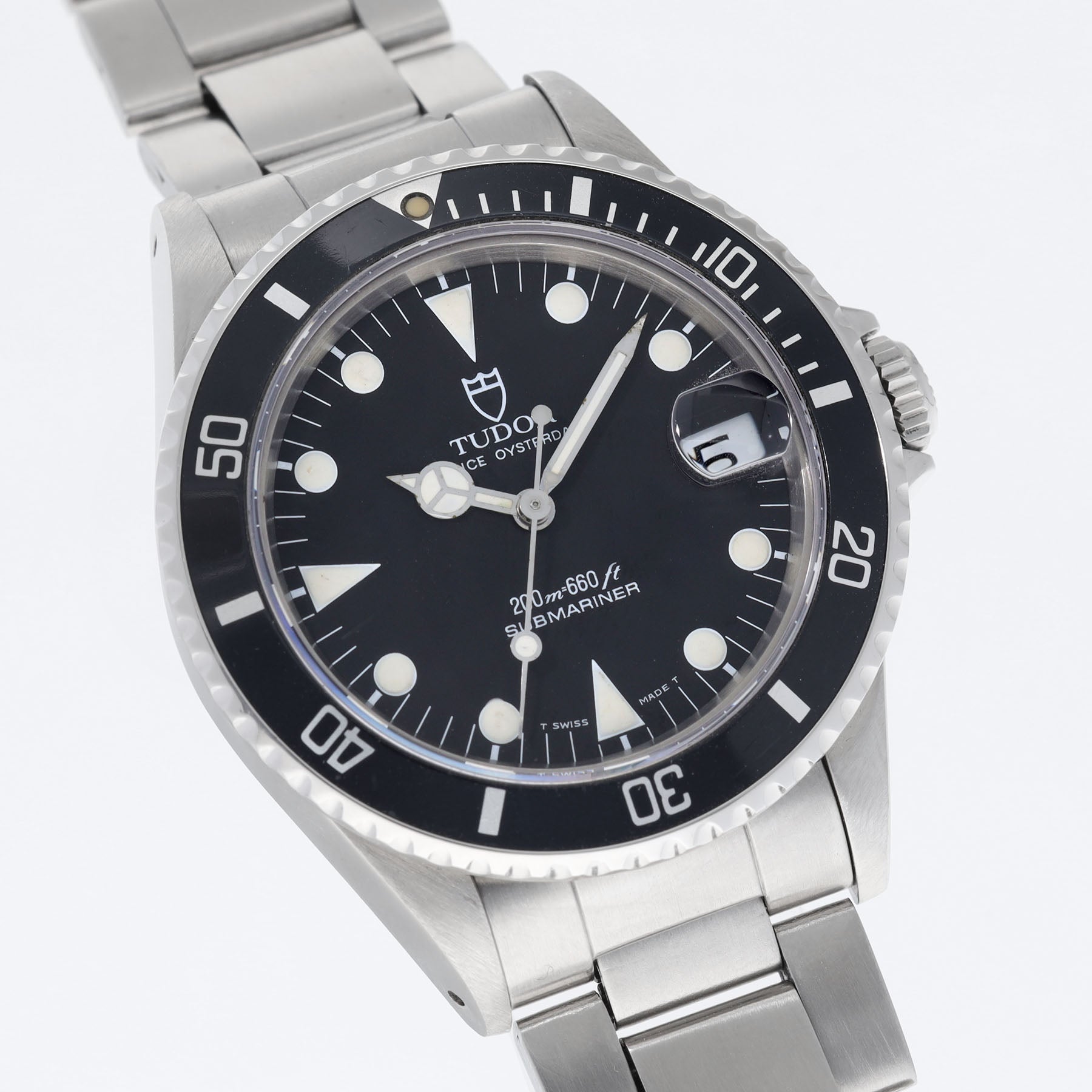 Tudor Mid-Size Submariner Date Black dial ref 75090