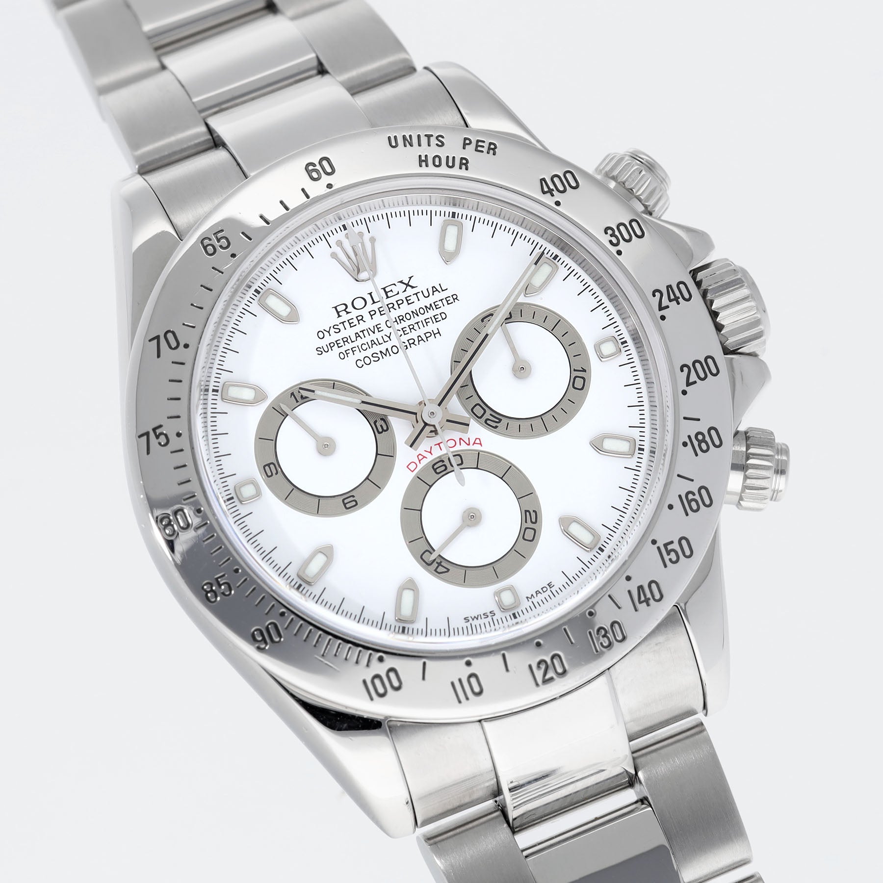 Rolex Daytona White Dial Ref 116520