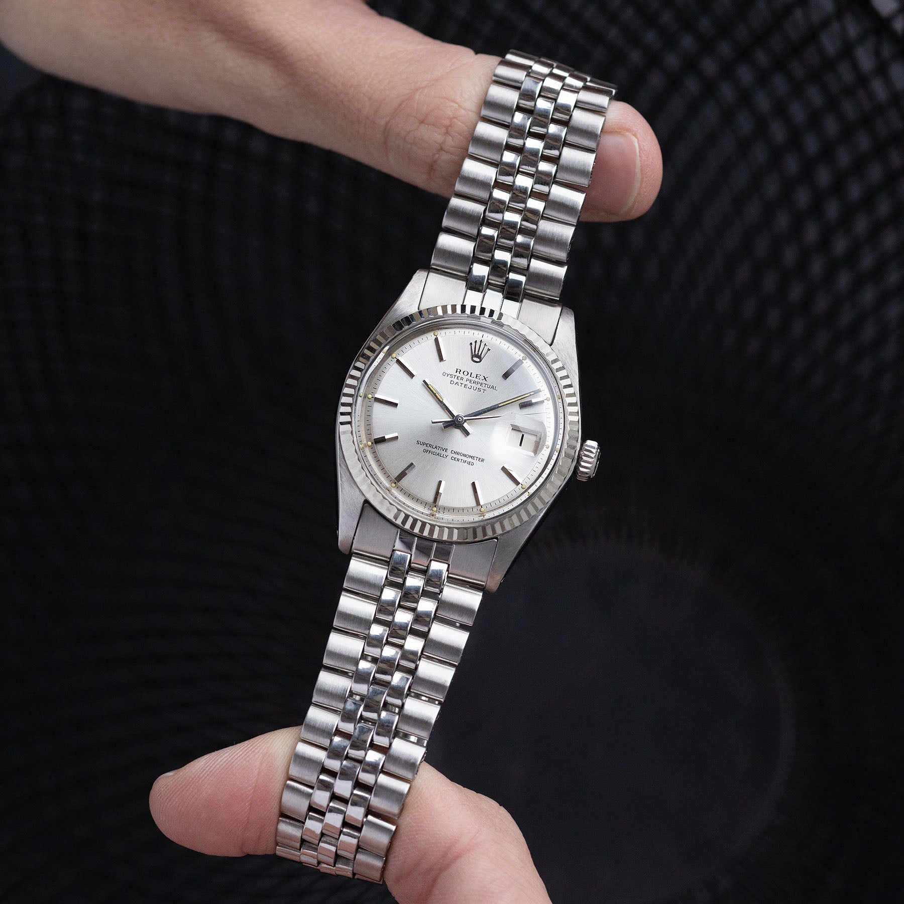 Rolex Datejust Silver Dial Ref 1601