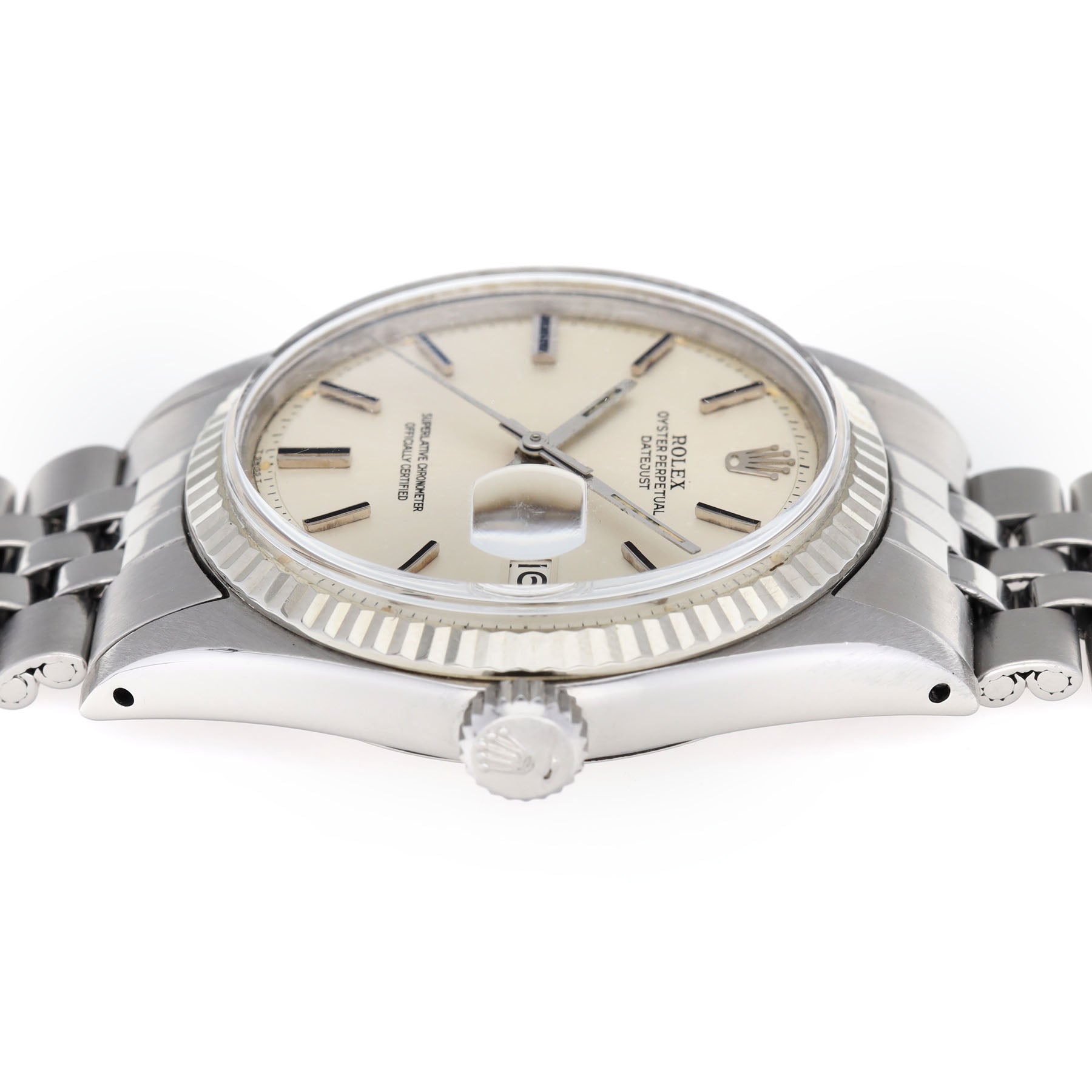 Rolex Datejust Silver Dial ref 1601