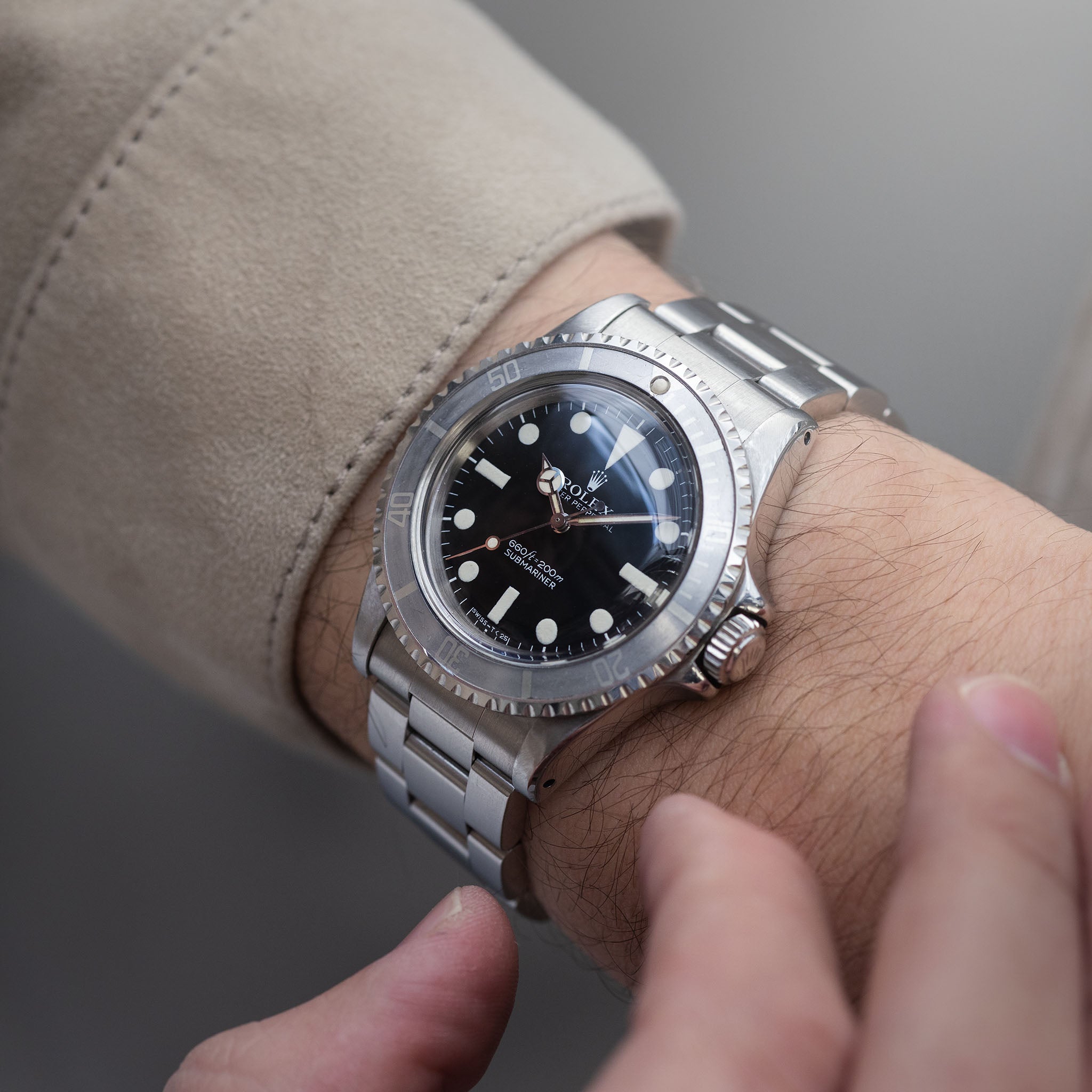 Rolex Submariner 5513 maxi mk1 ghost bezel