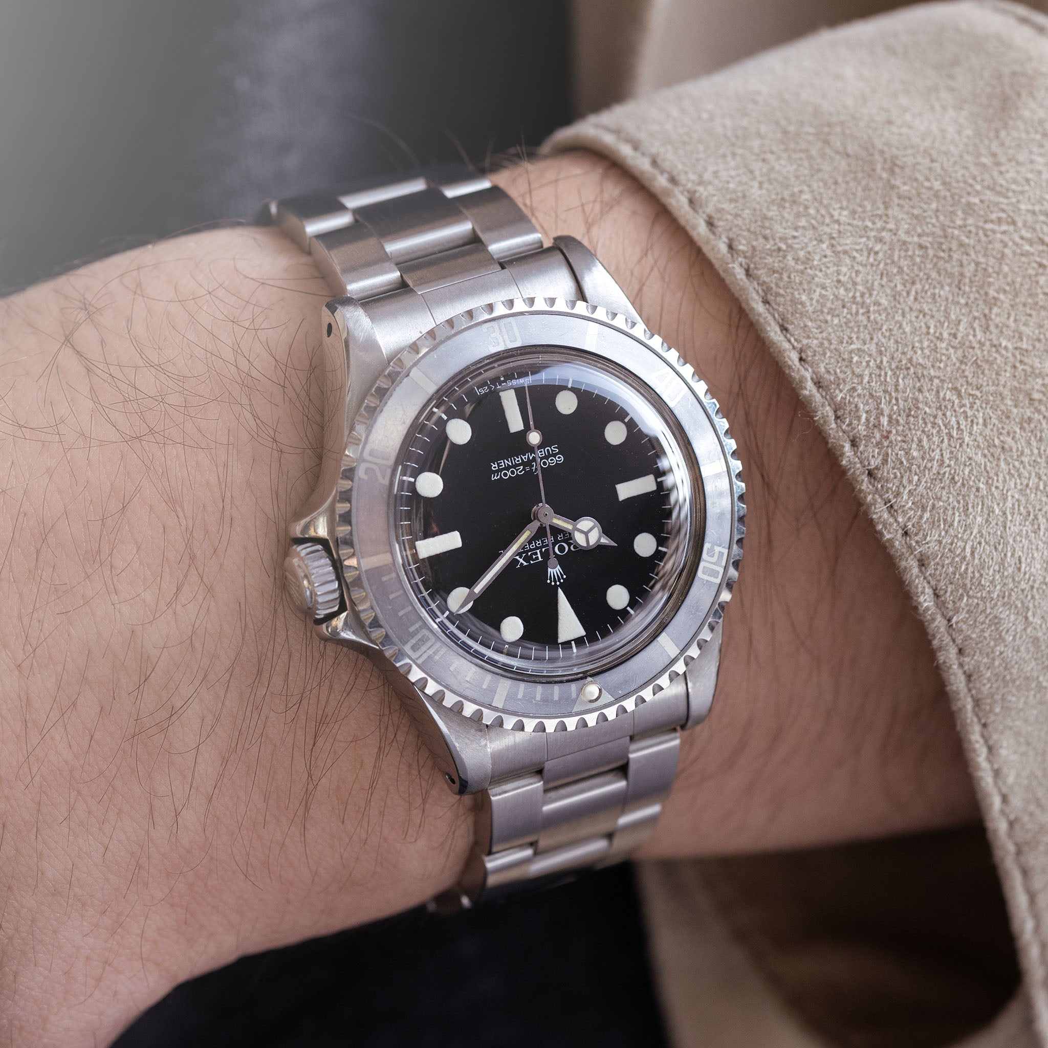 Rolex Submariner 5513 maxi mk1 ghost bezel