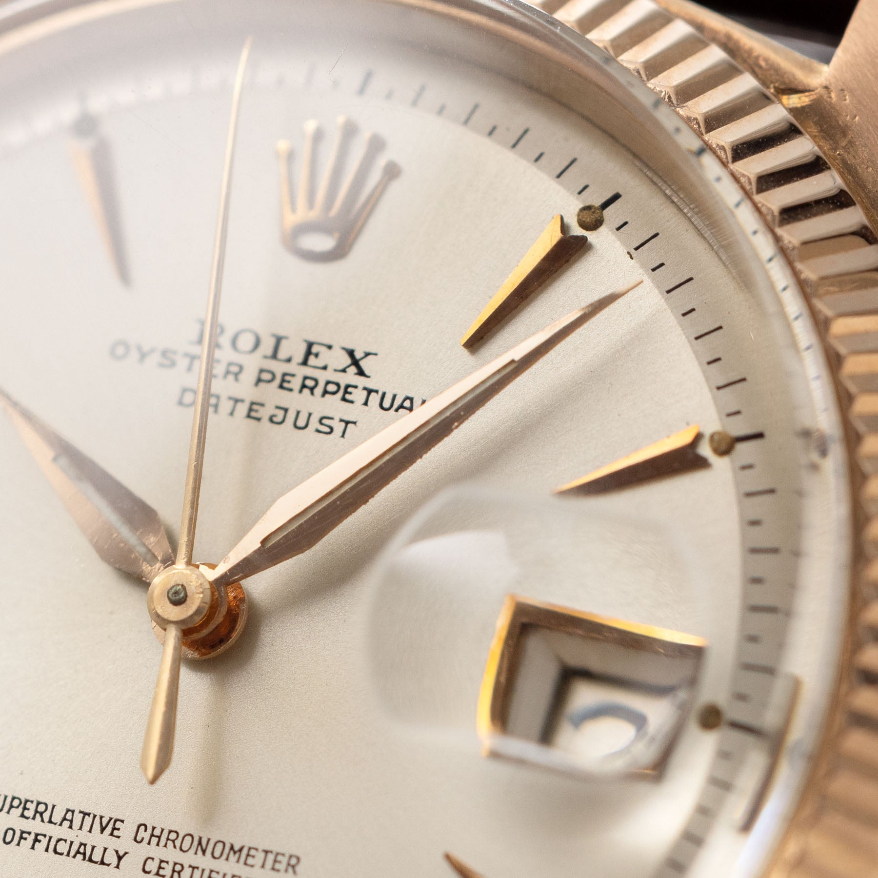 Rolex Datejust Redgold ref 6605