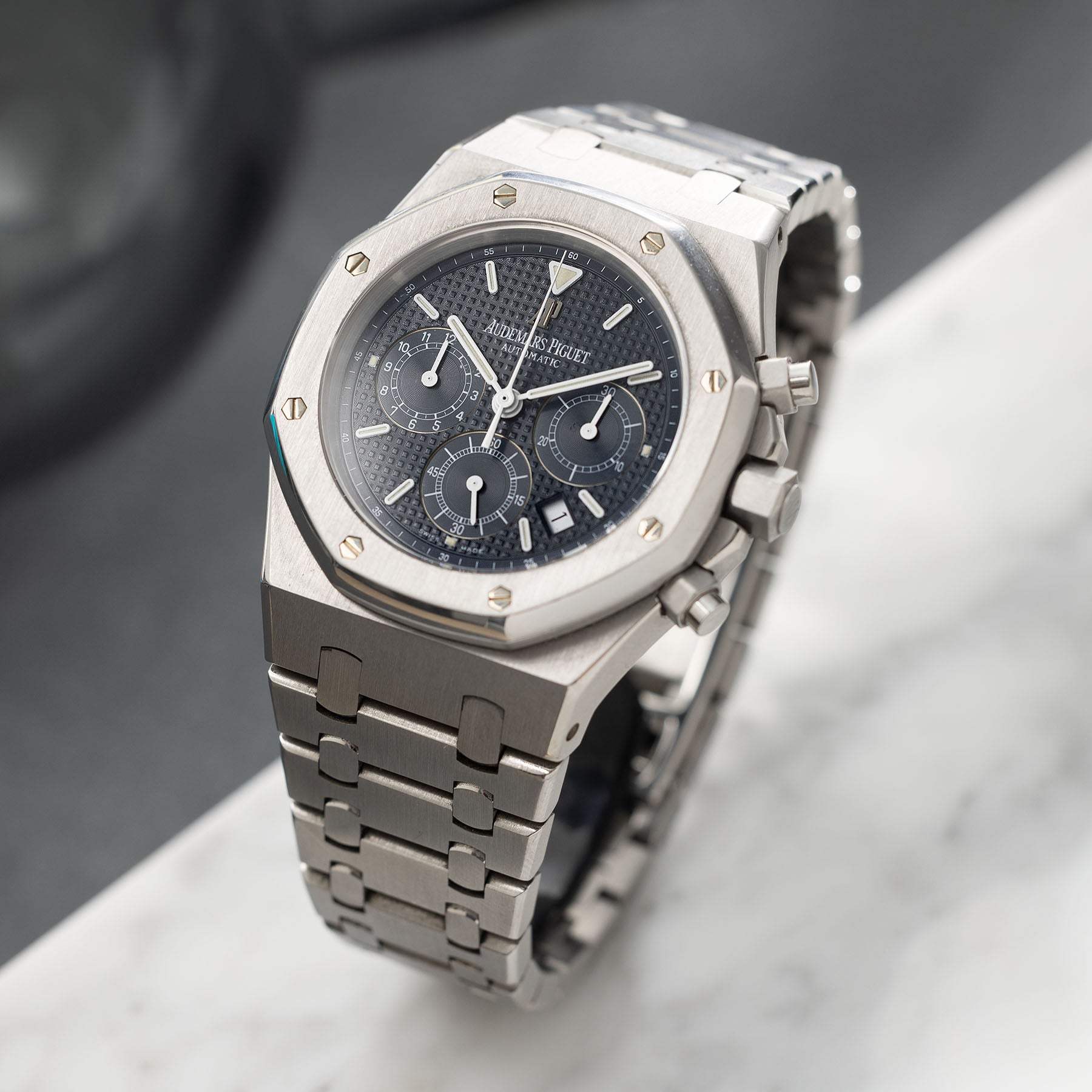 Audemars Piguet Royal Oak chronograph ref. 25860ST Kasparov Blue dia