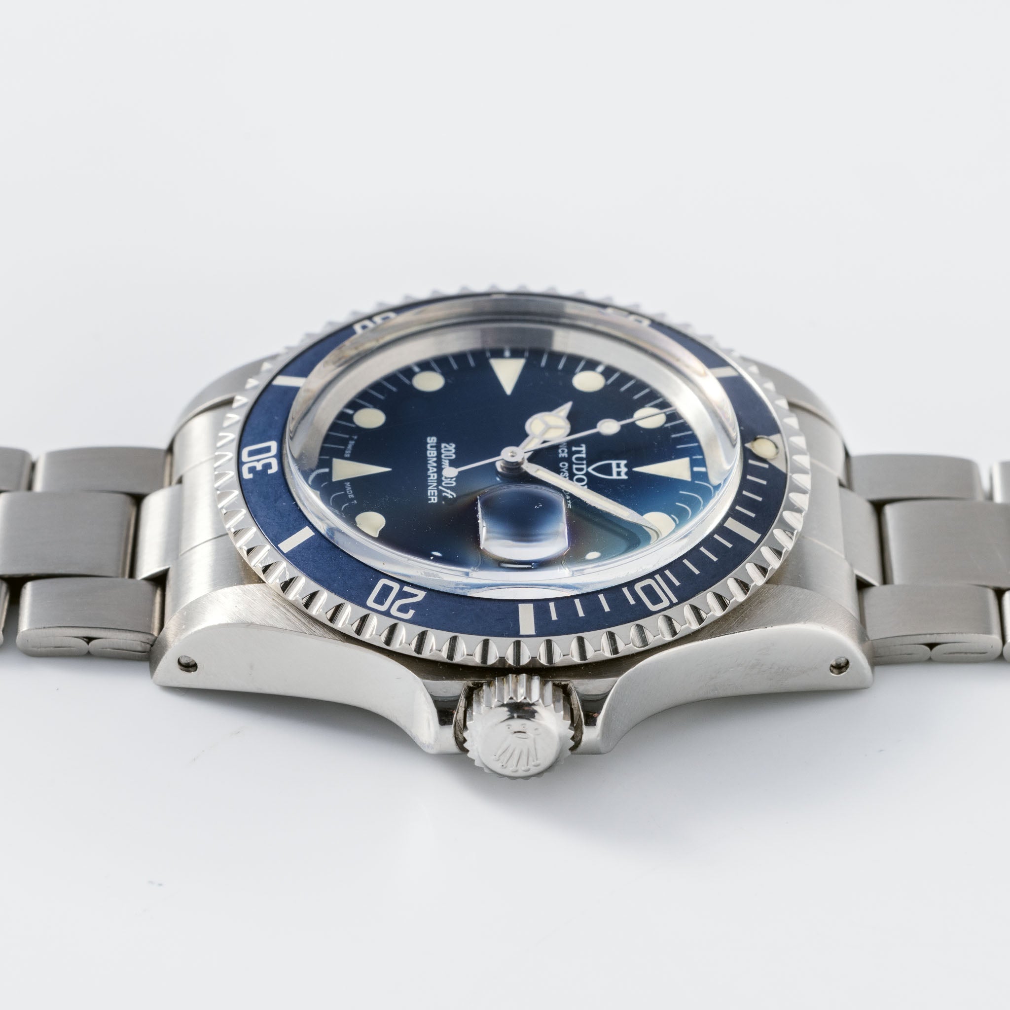 Tudor Submariner Date Blue Dial Ref 79090