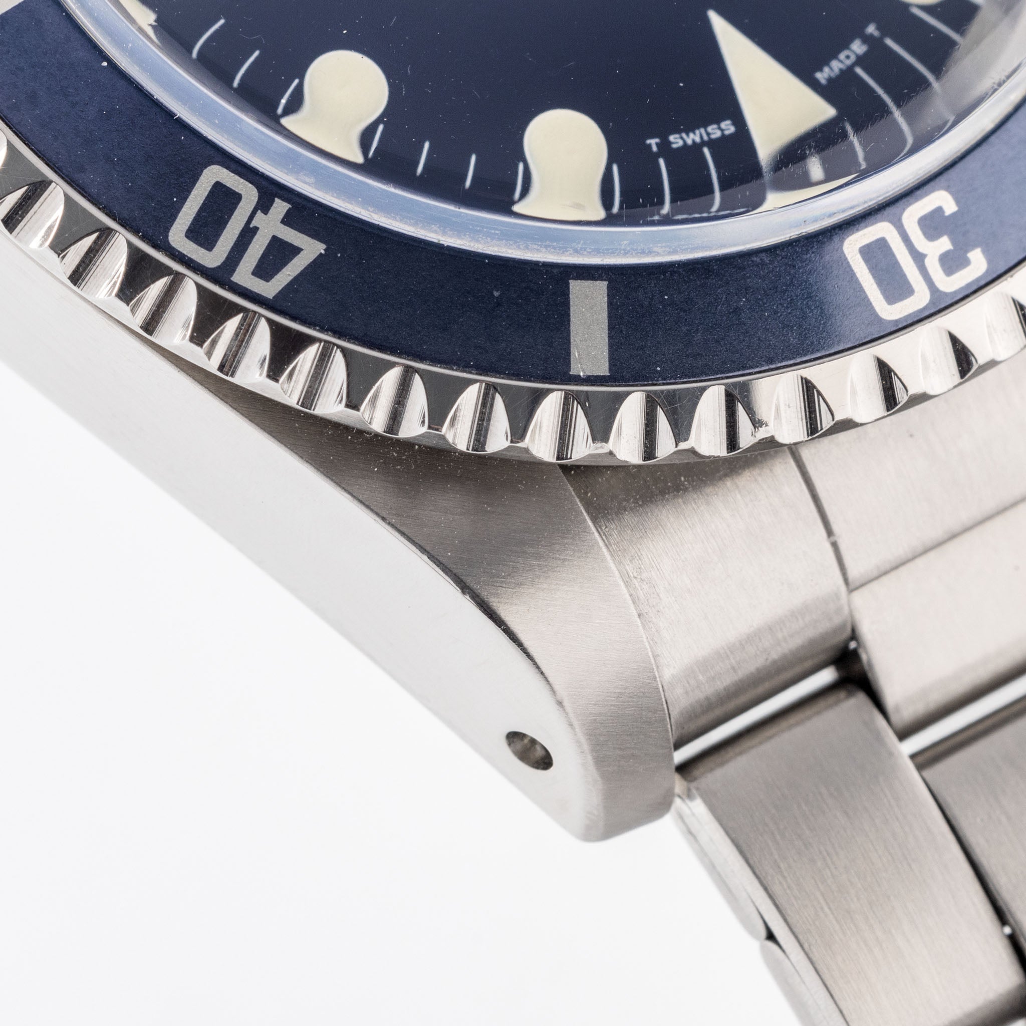 Tudor Submariner Date Blue Dial Ref 79090