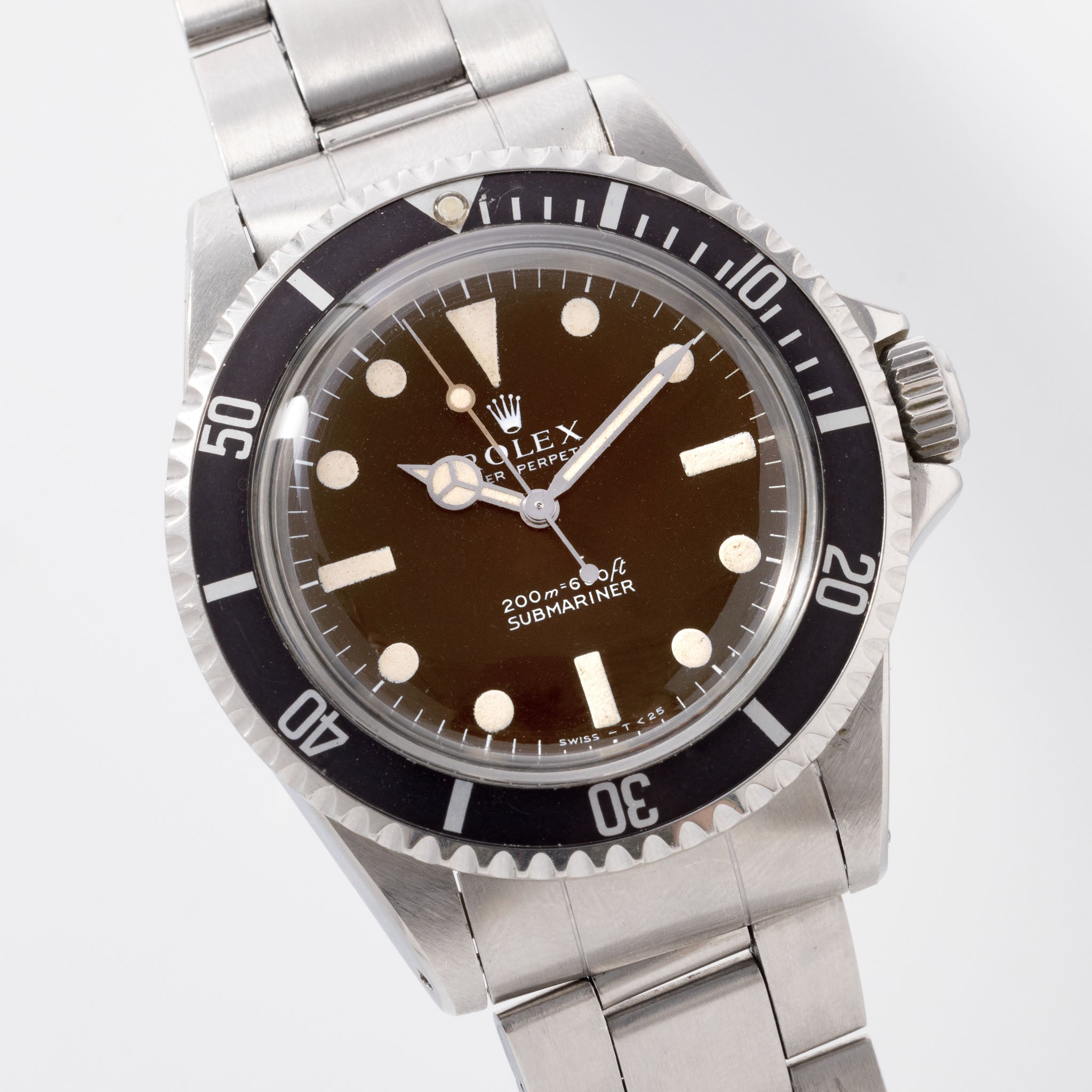 Rolex Submariner 5513 Meters first Tropical dial